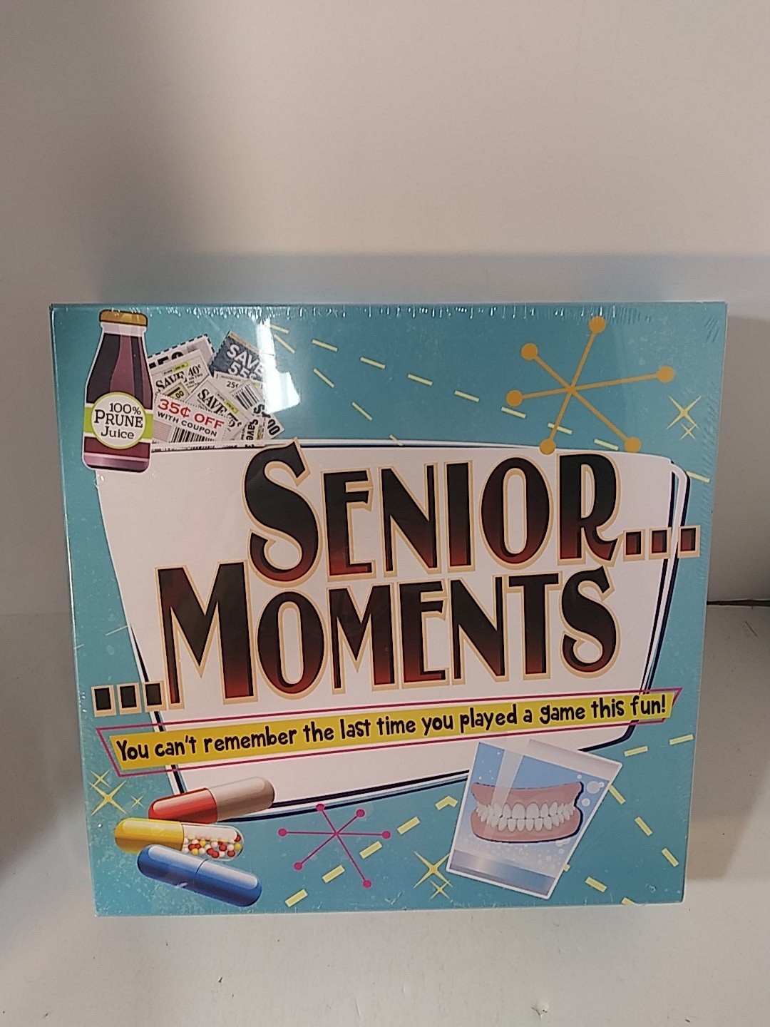 Senior Moments Board Game for the Whole Family Fun Party Play Game Night Sealed