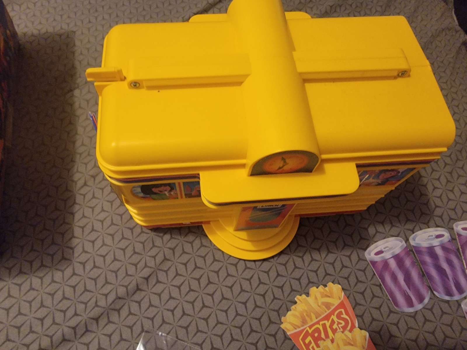 Eat at Ralph’s The Motorized Fast-food Game 1992 USED-WORKS Not COMPLETE