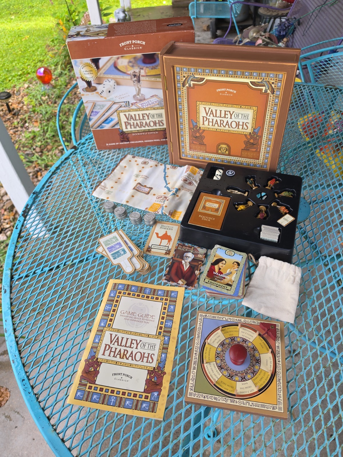 Front Porch Classics VALLEY OF THE PHARAOHS Bookshelf Edition — COMPLETE RARE
