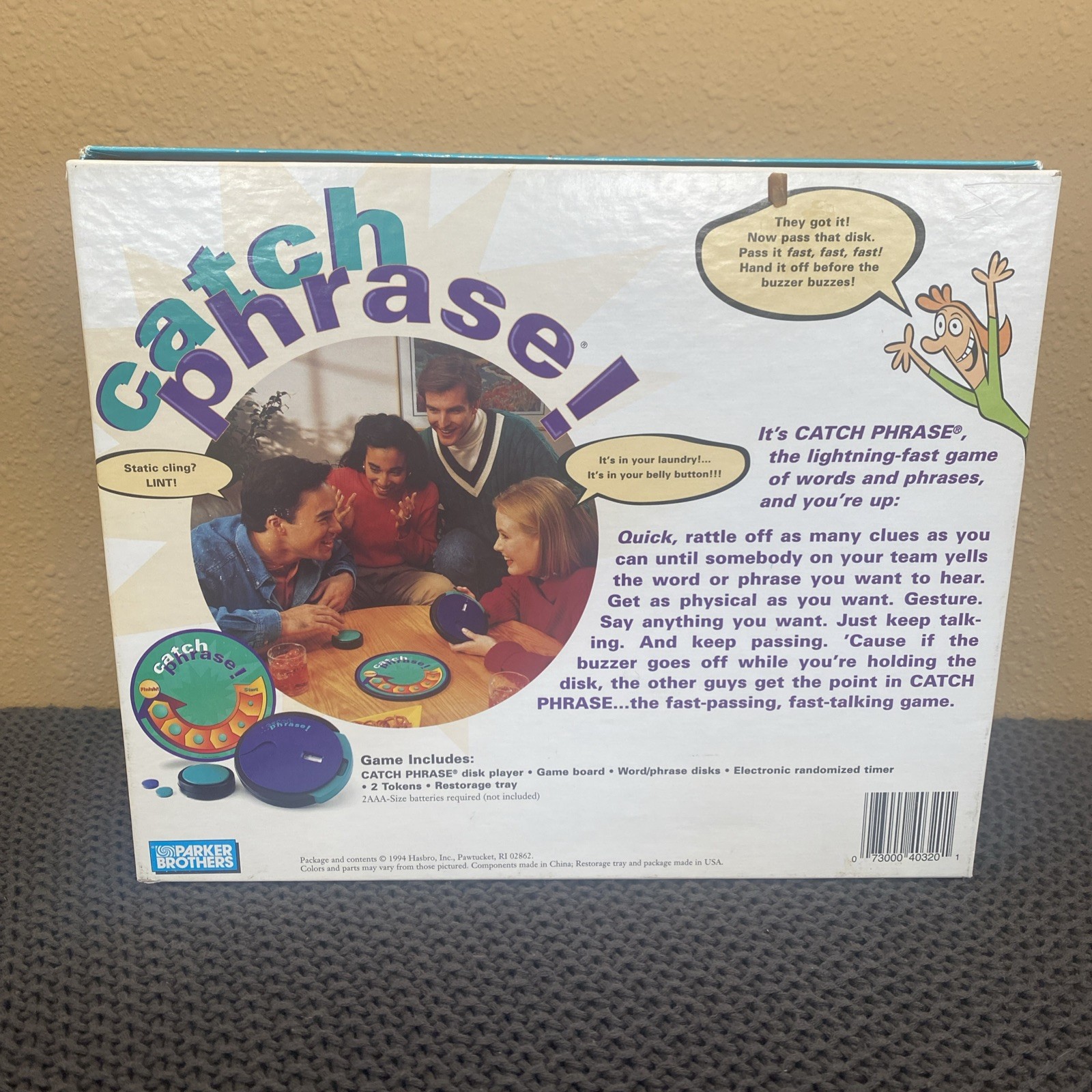 Vintage Catch Phrase Party Game 1994 Original Ed. 100% complete MINT CONDITION