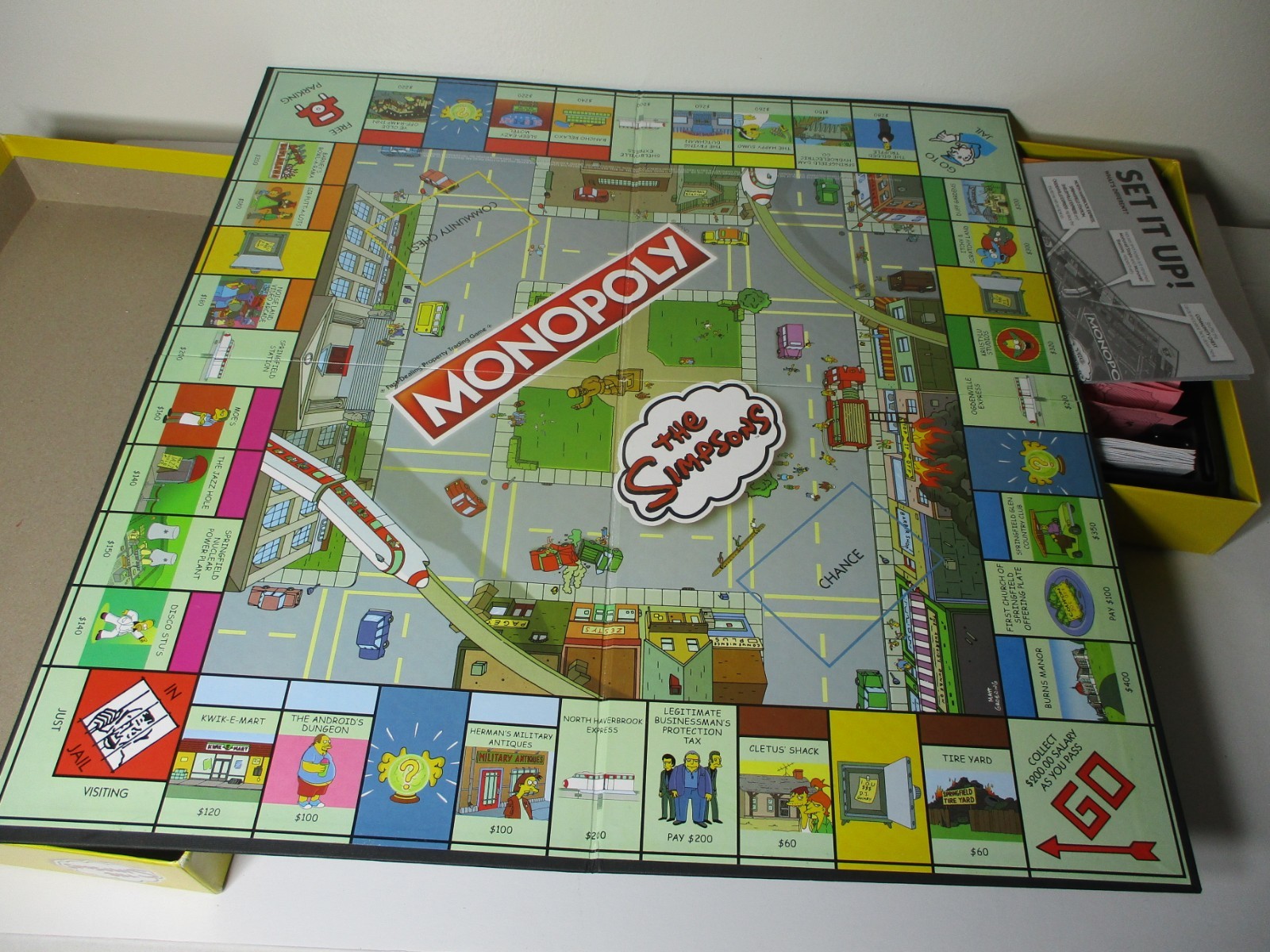 Monopoly The Simpsons 30 Years USAOPOLY 2019 Golden Tokens COMPLETE VERY GOOD