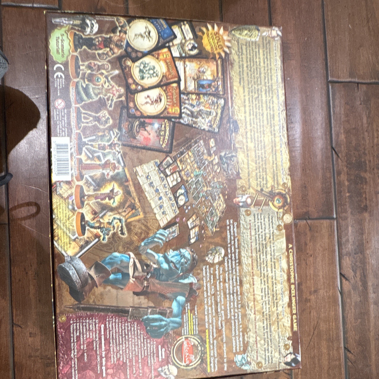 Ludically Dungeon Twister: Prison Fantasy Board Game Solo Version 1 Player 14+