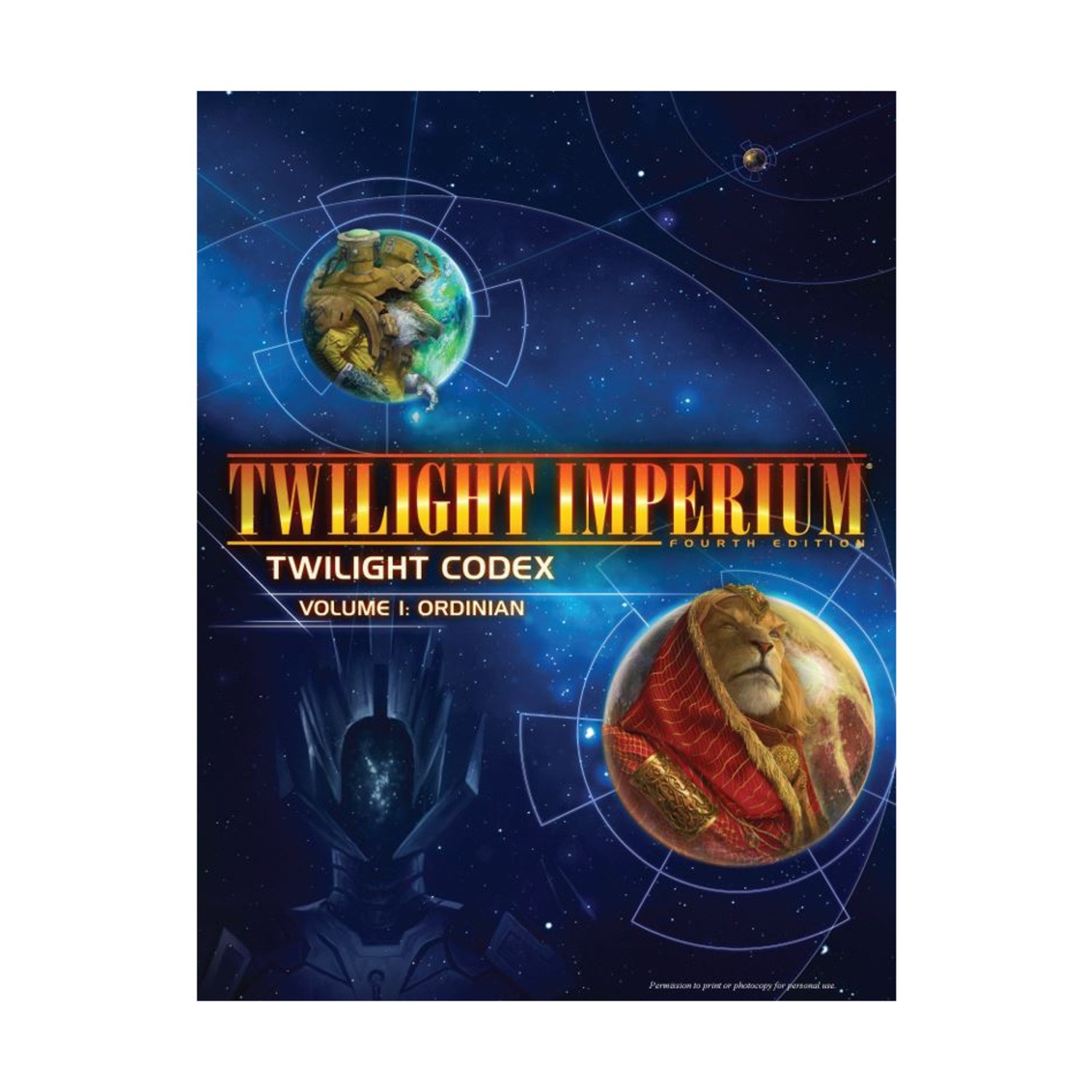 FFG Twilight Imperi Twilight Imperium – Twilight Codex Vol. 1, Ordin VG+/Mint