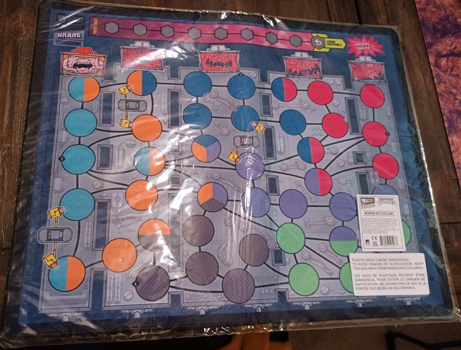 RESTORATION GAMES Unmatched Adventures TMNT Playmat Alternate Art Cards Coin