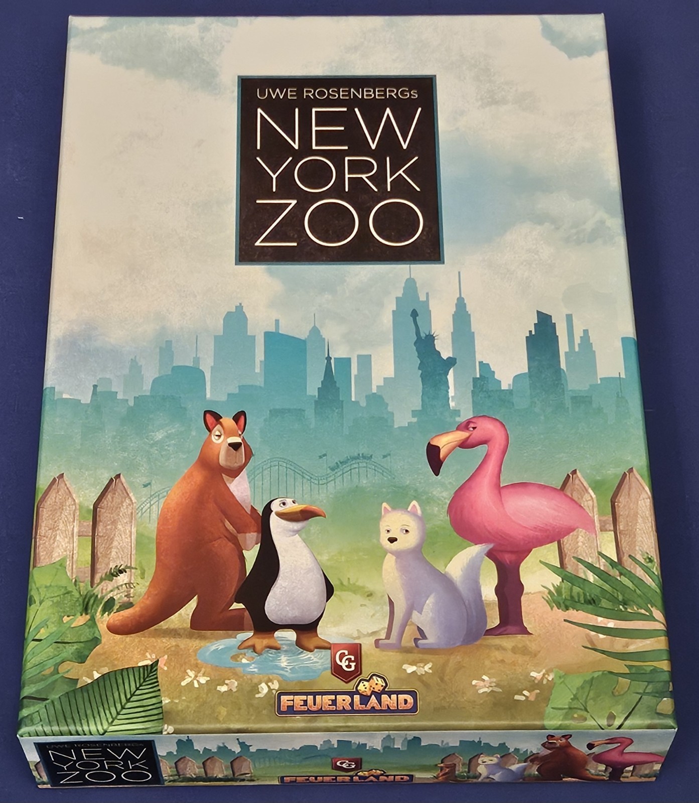 NEW YORK ZOO Strategy Board Game UWE ROSENBERG – CG Feuerland