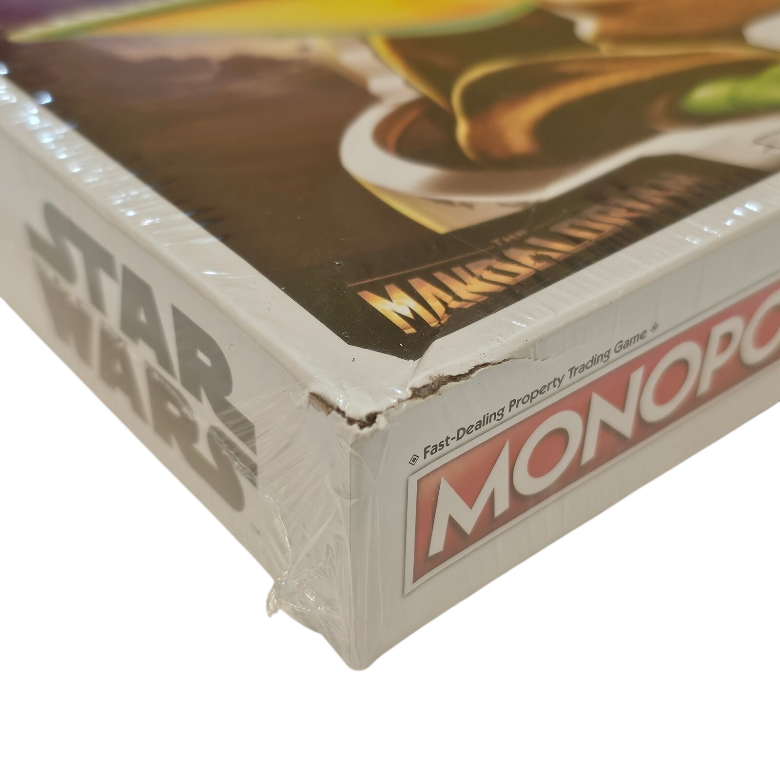 Monopoly Star Wars The Mandalorian Edition | Grogu Baby Yoda Sealed | Box Damage