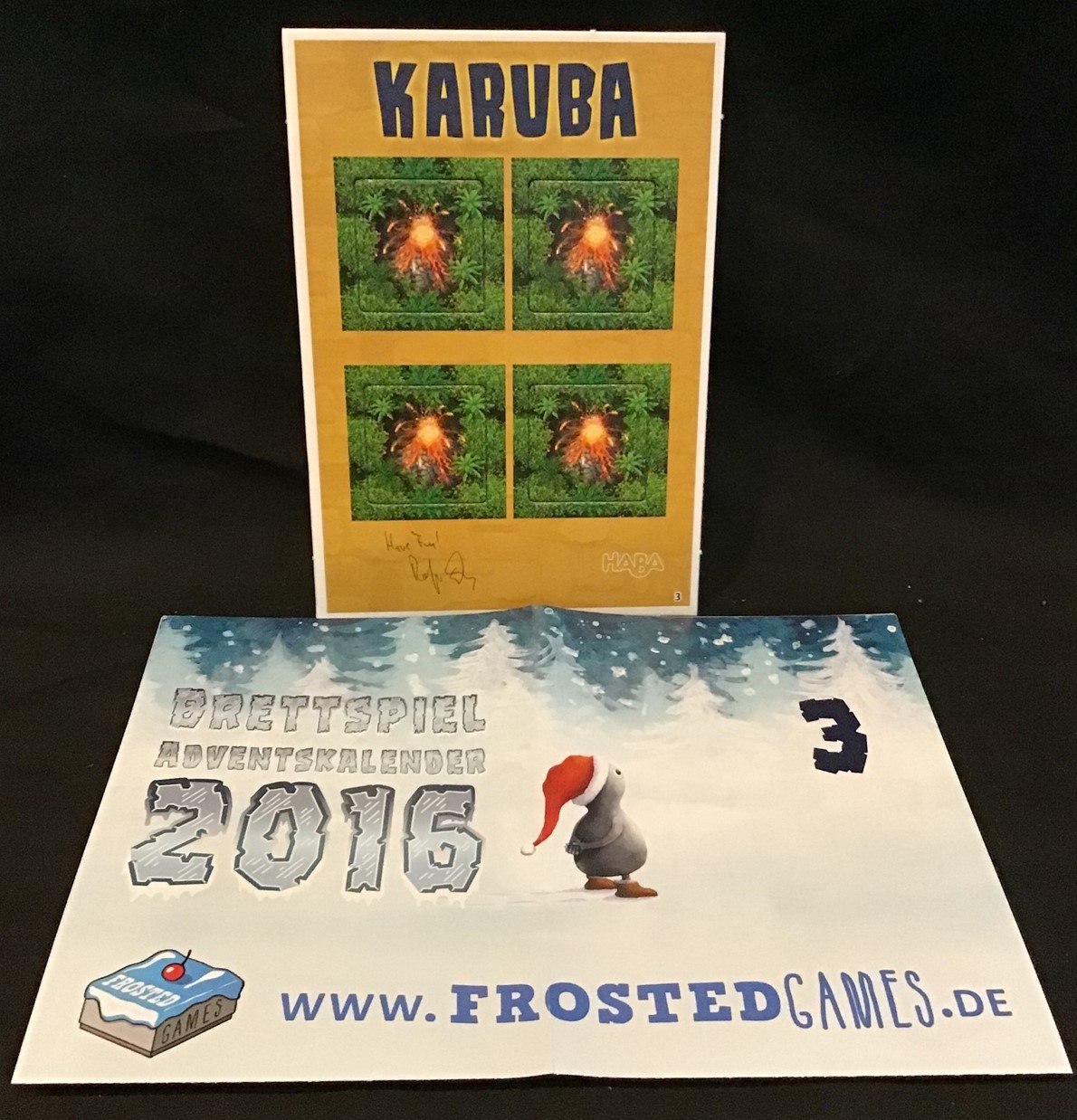 2016 Brettspiel Advent Calendar Promo #3 ~ Karuba The Volcano ~ OEJ