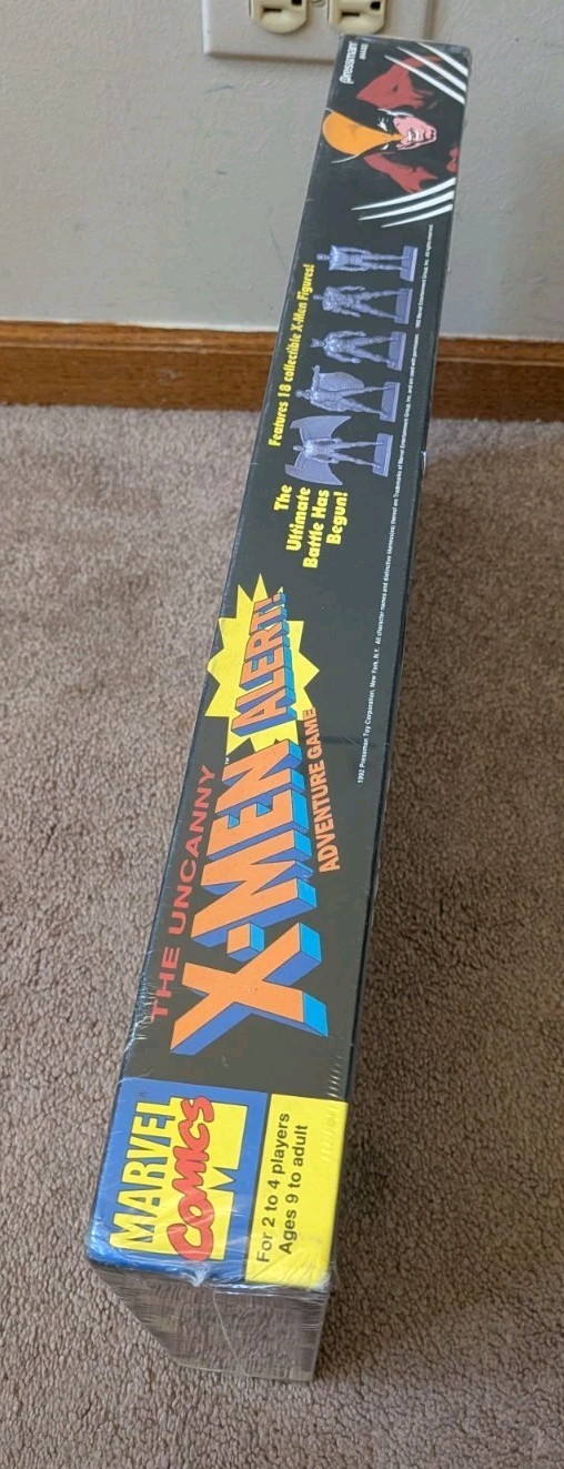 1992 X-Men Alert Adventure Pressman Board Game Brand New Sealed