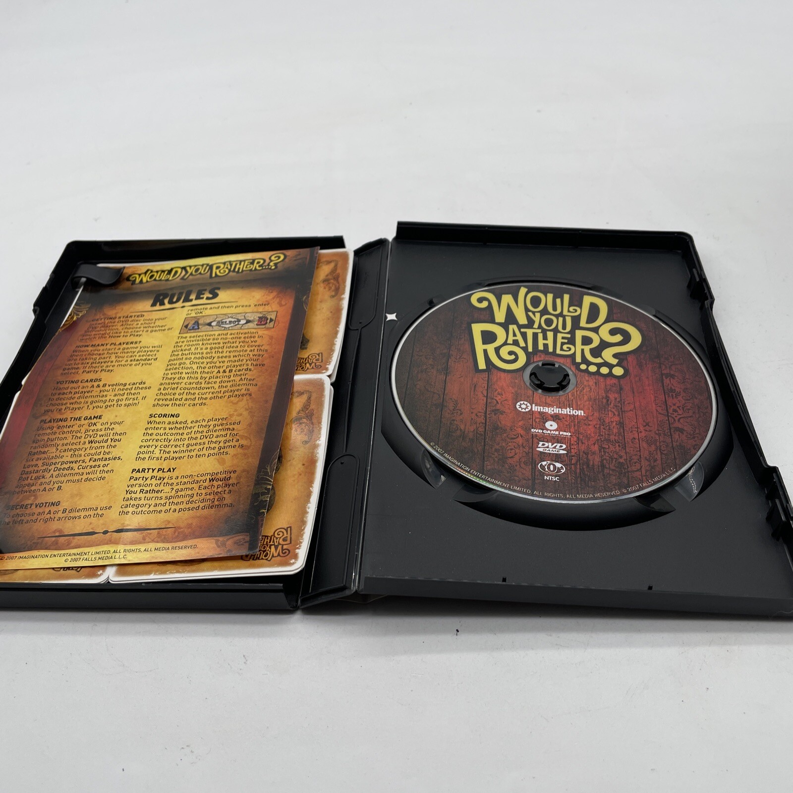 Would You Rather Interactive DVD Game Hosted by Howie Mandel NEW