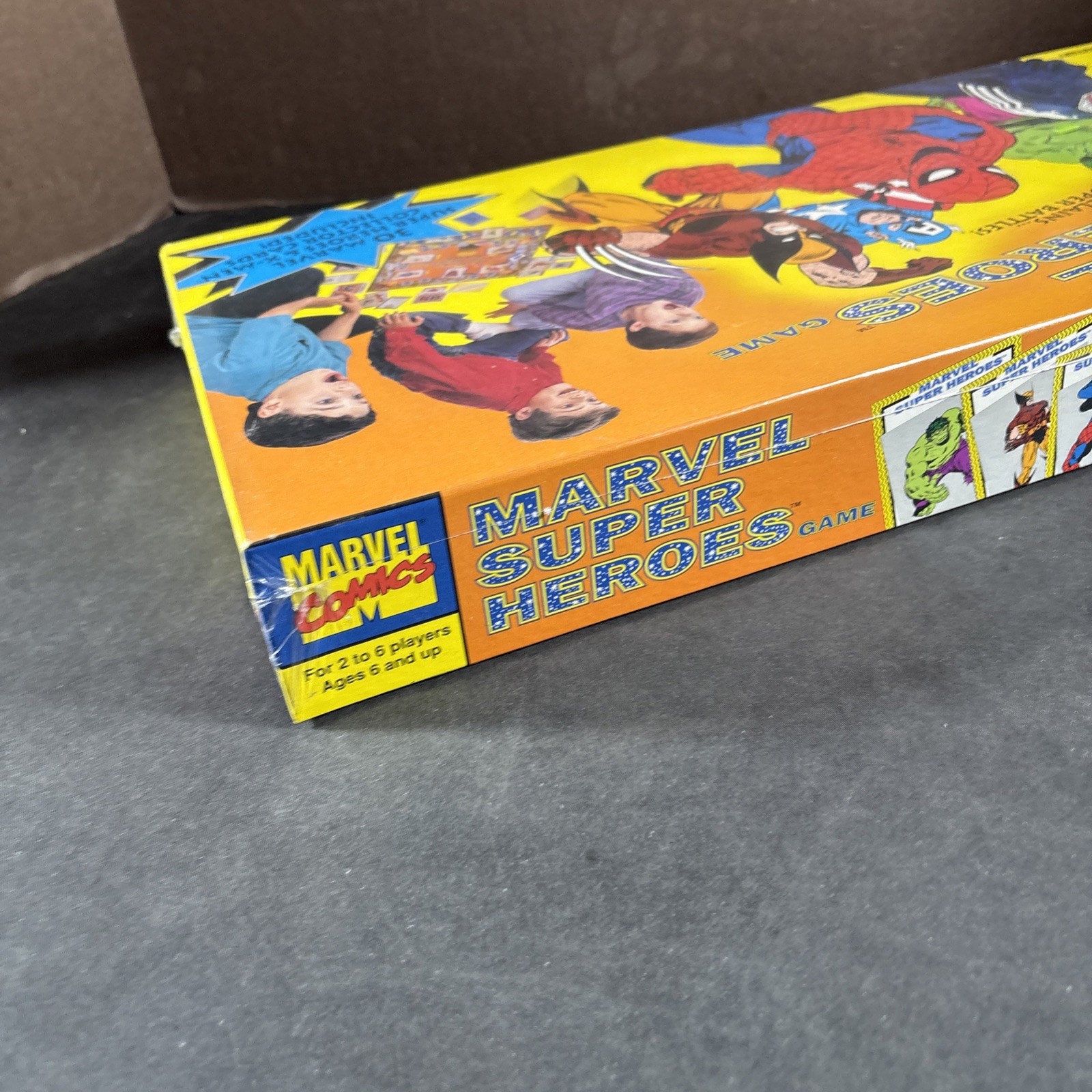 MARVEL COMICS SUPER HEROES VINTAGE BOARD GAME SEALED NEW PRESSMAN 1992