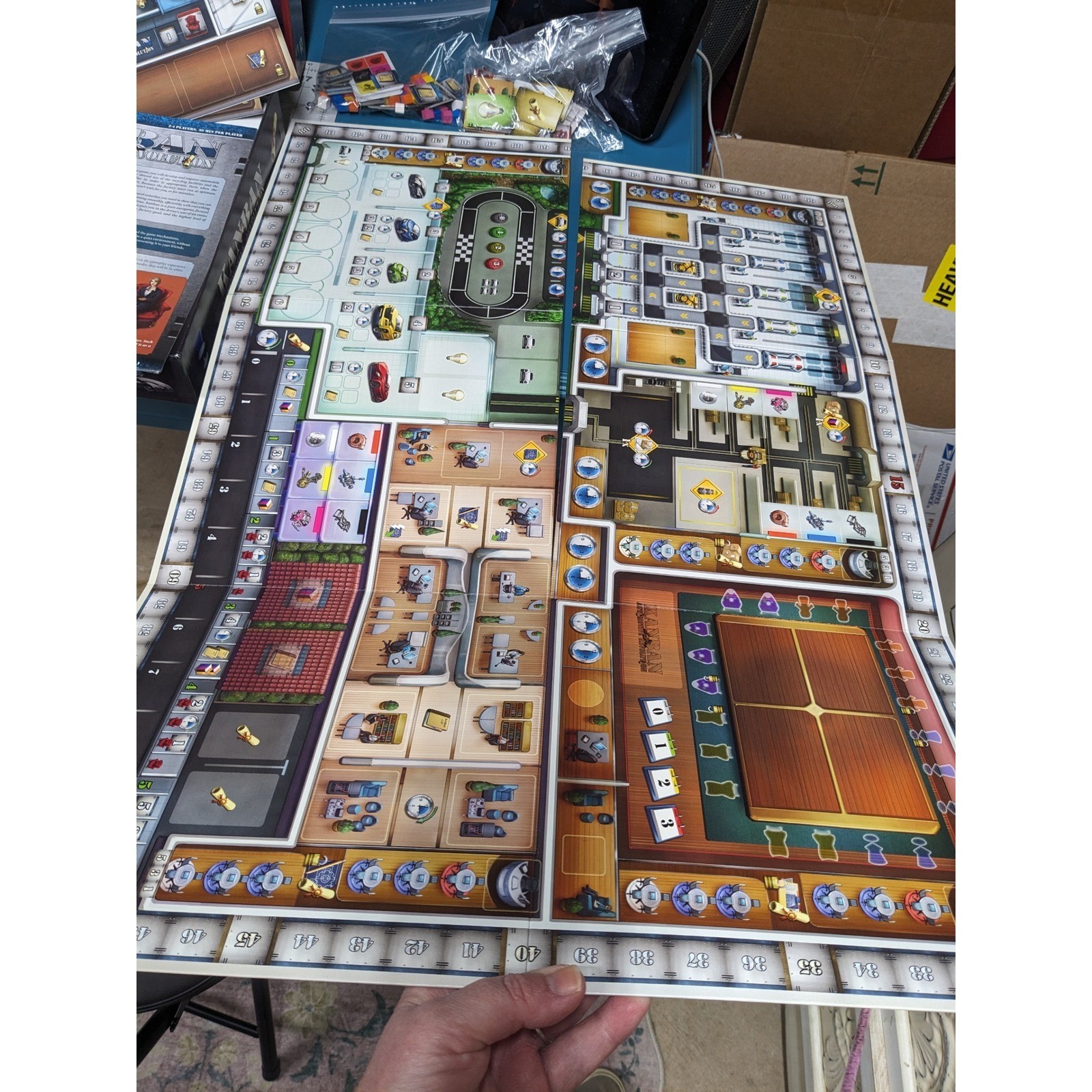 Kanban Automotive Revolution Board Game Vital Lacerda Stronghold Games SG-2010