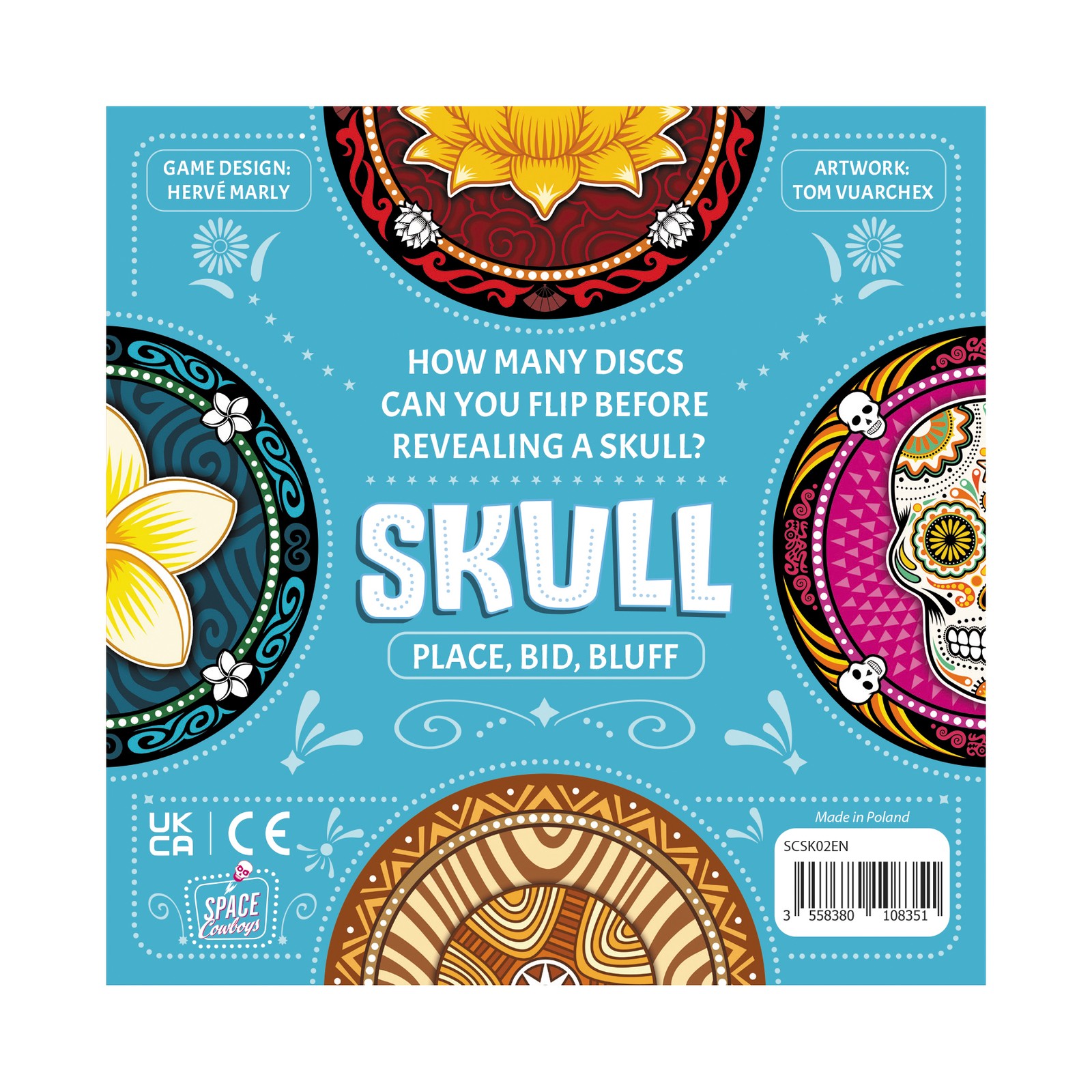 New – Space Cowboys Skull – Ages 10+ | 3-6 players