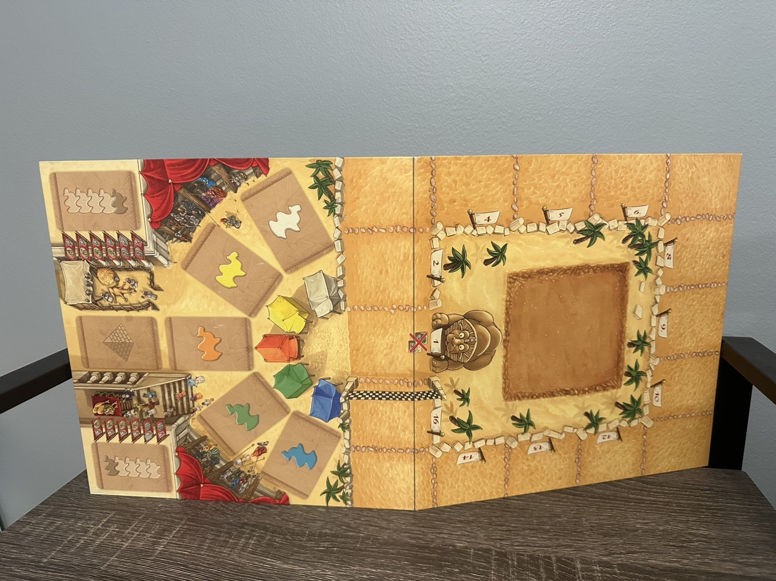 Camel Up Board Game First Edition Replacement Board