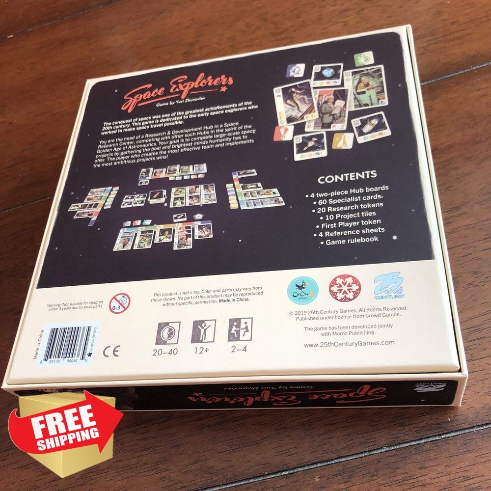 25th Century Games Space Explorers Board Game