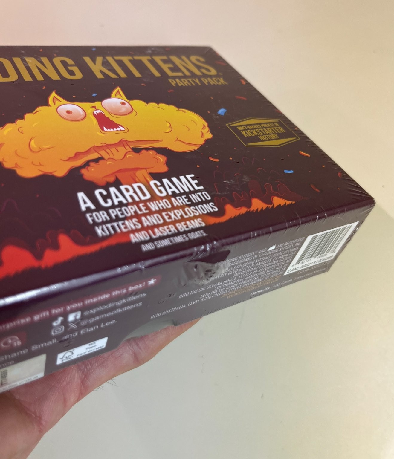 New Old Stock – Exploding Kittens Party Pack Card Game, 2-10 Players, Ages 7+
