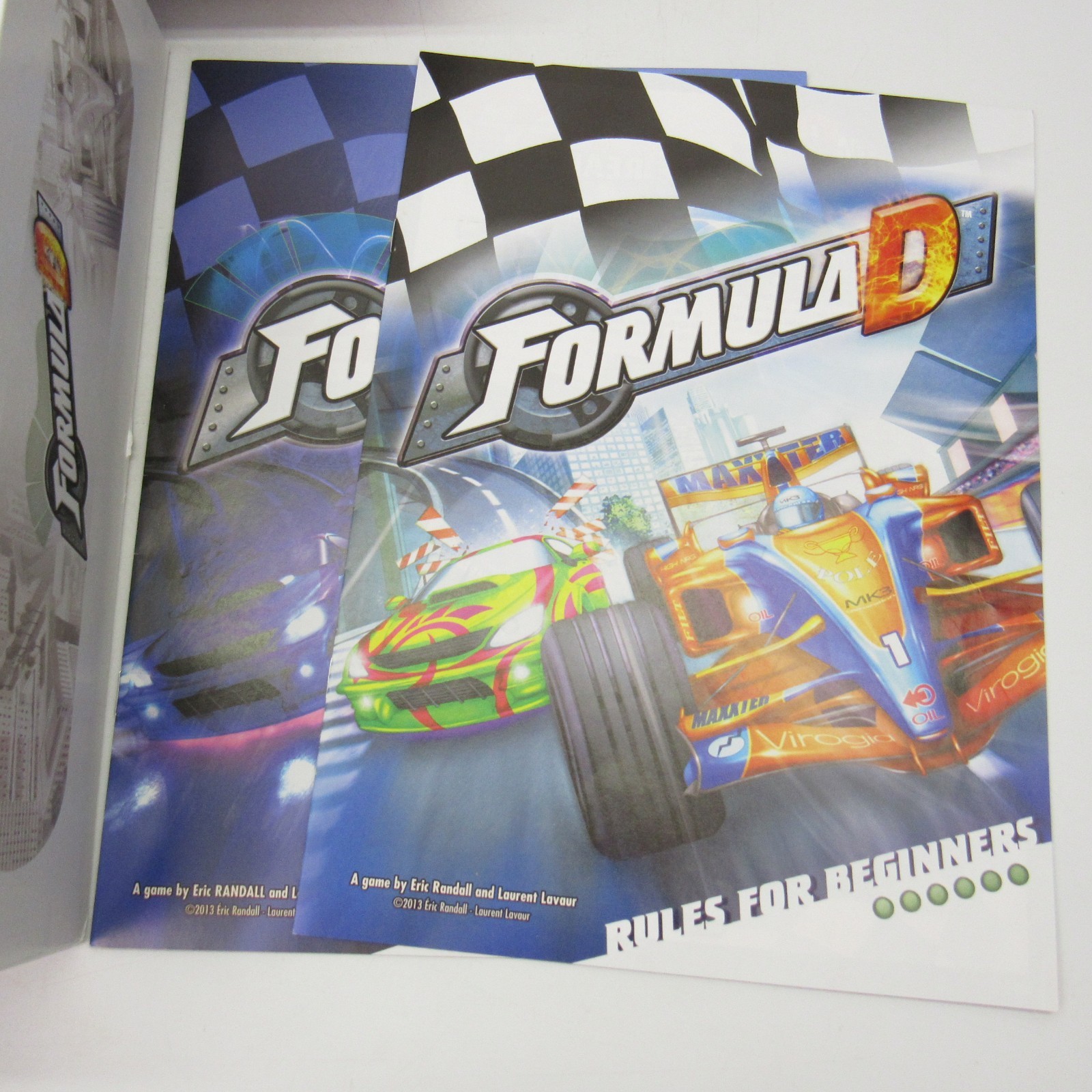 Formula D Racing Car Board Game Asmodee – COMPLETE