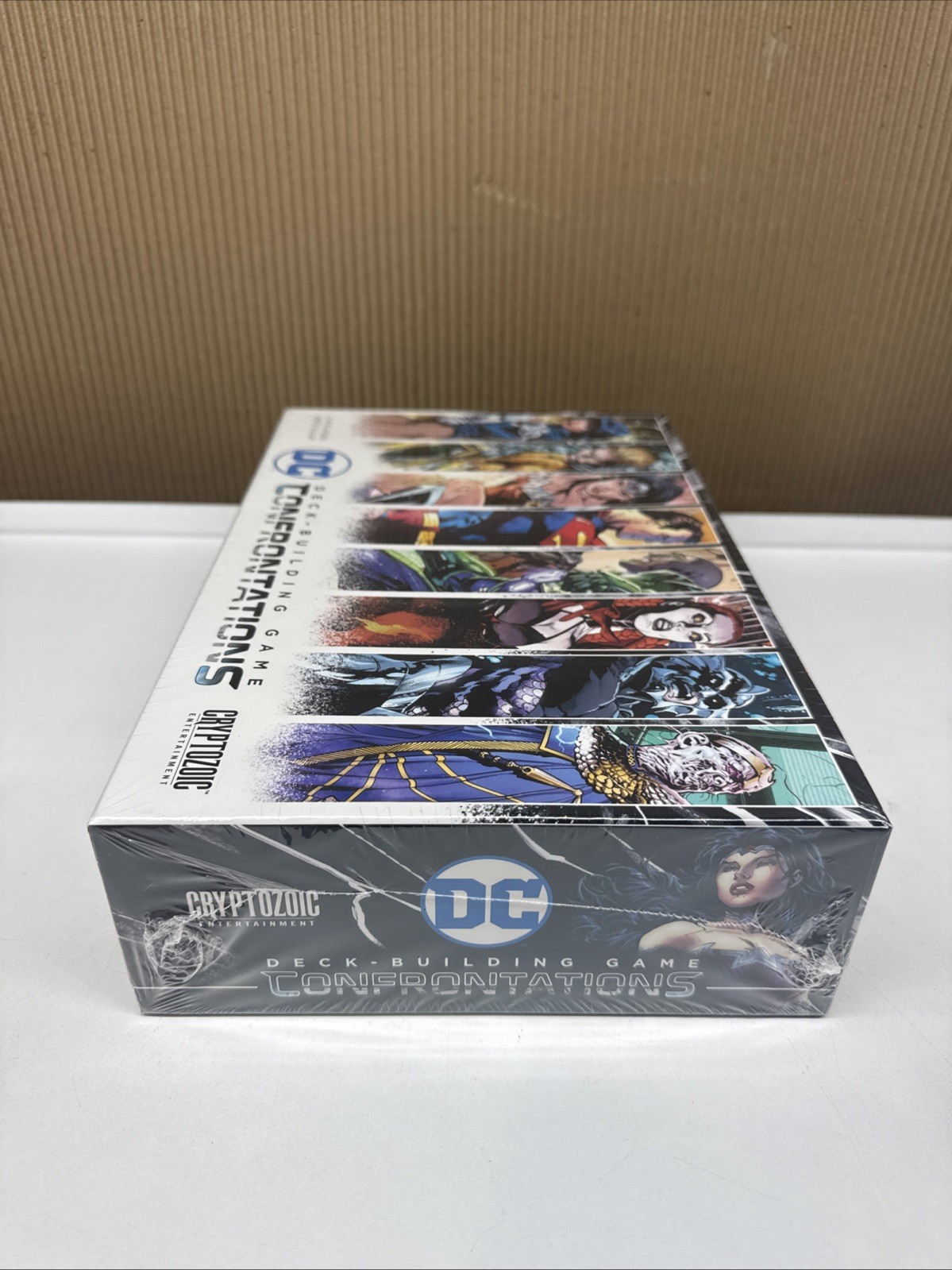 DC Deck-Building Confrontations Card Game – Cryptozoic Strategy Board Game NIS