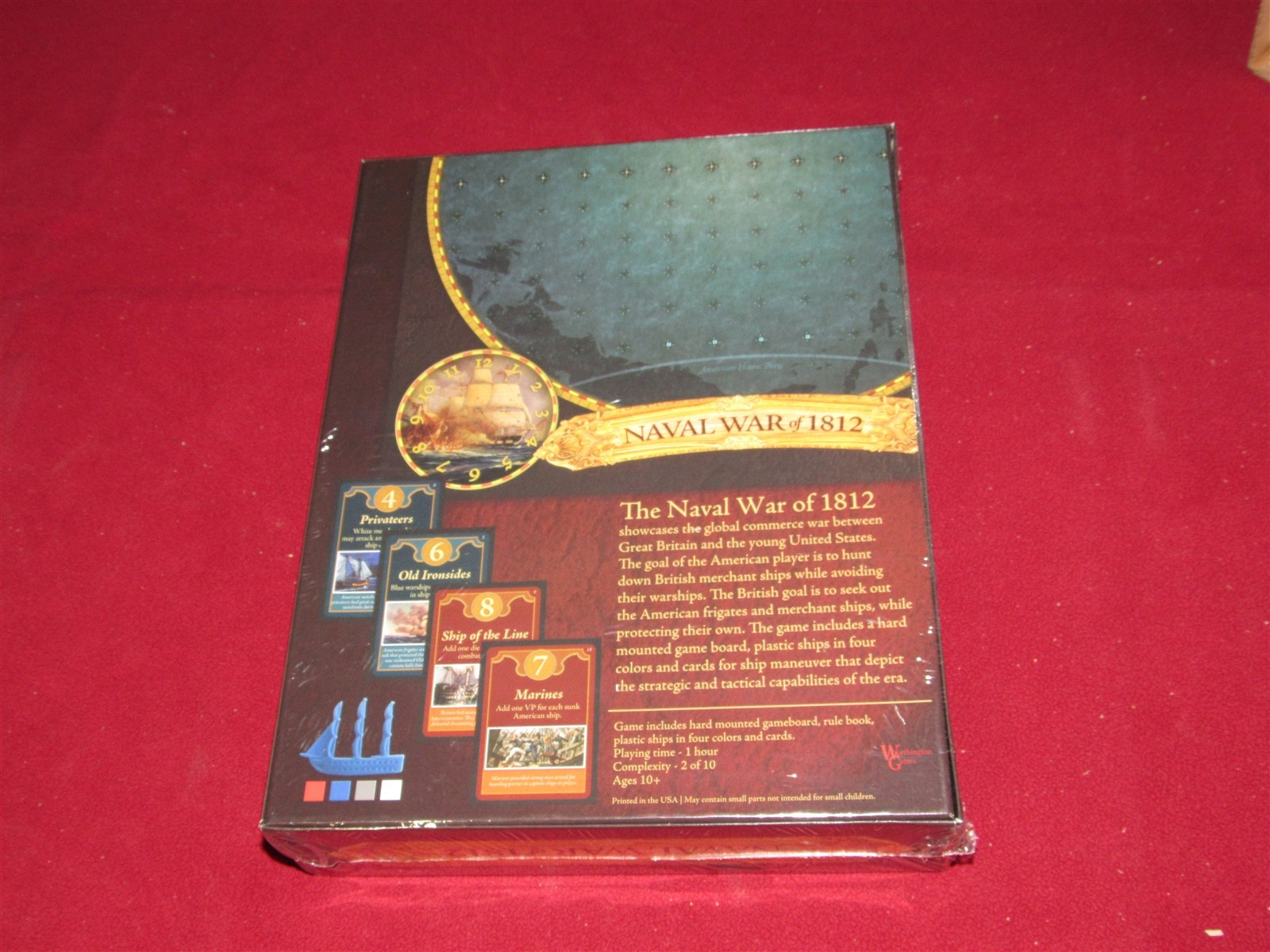 Worthington Games: Naval War of 1812: 200th Anniversary Limited Edition: Sealed