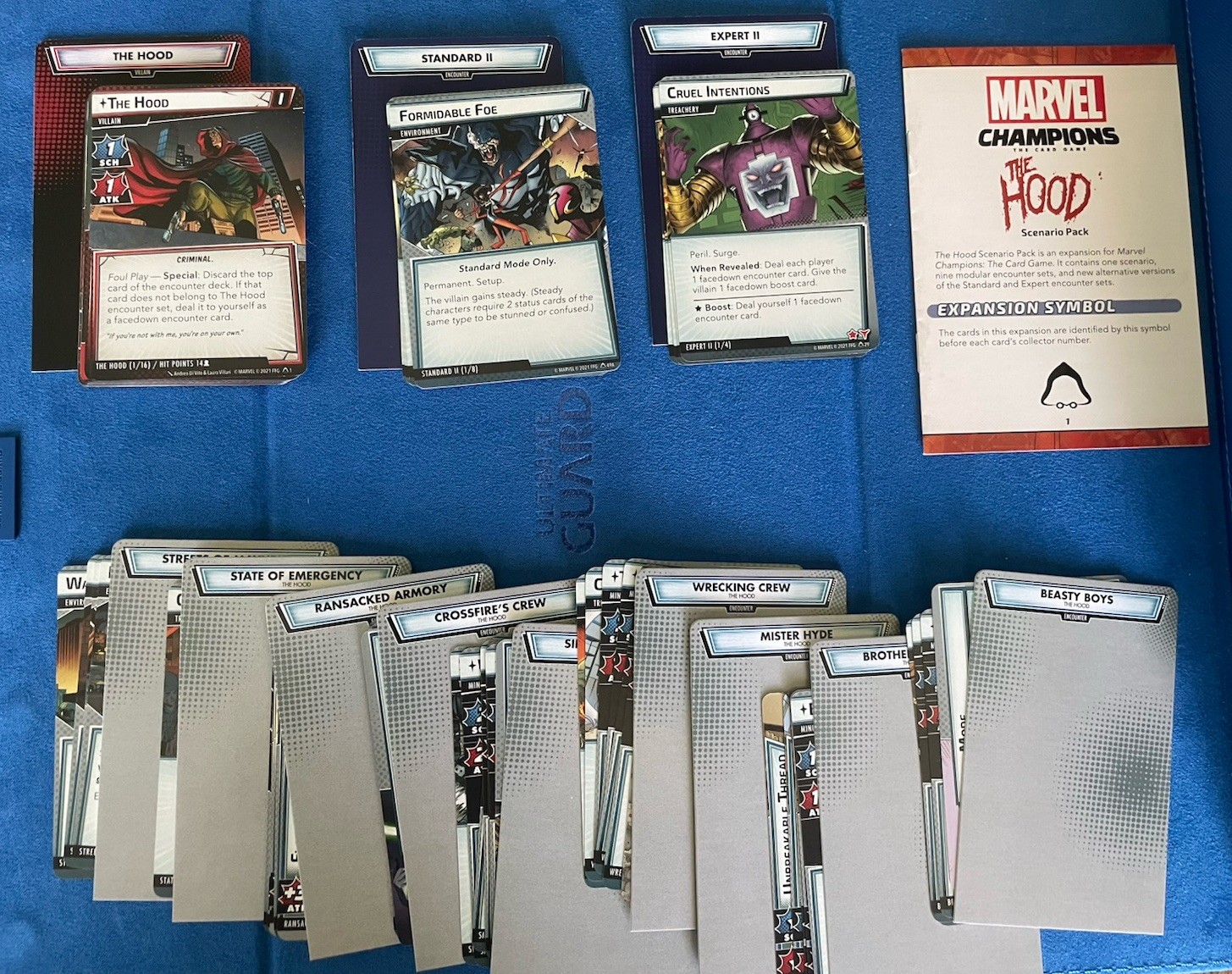 RARE OOP Marvel Champions – The Hood Scenario Pack
