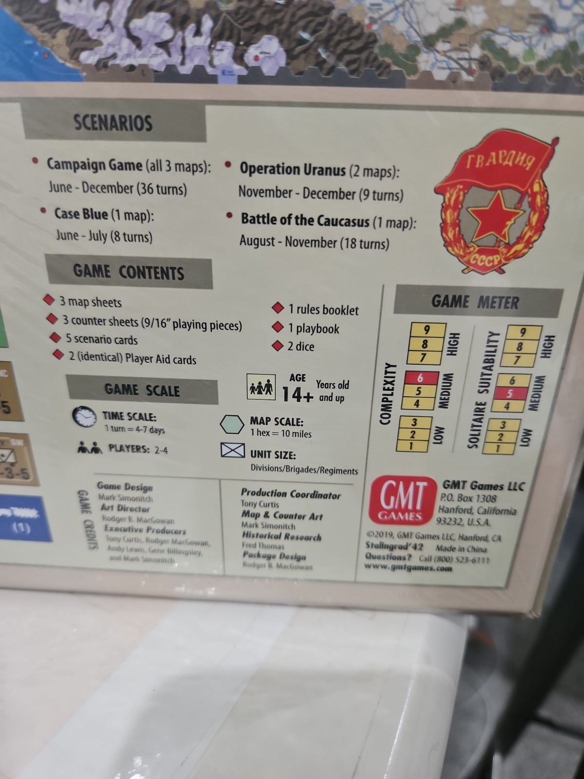 GMT – Stalingrad ’42 Board Game NEW