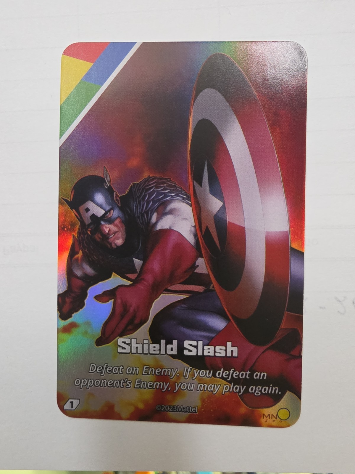 Marvel Card Game UNO Ultimate Marvel – 2023 4 Chase Foil Cards