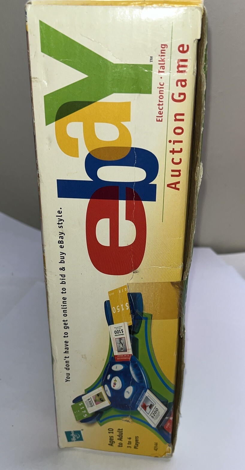 Vintage 2001 eBay Auction Electronic Talking Board Game Hasbro Never Opened
