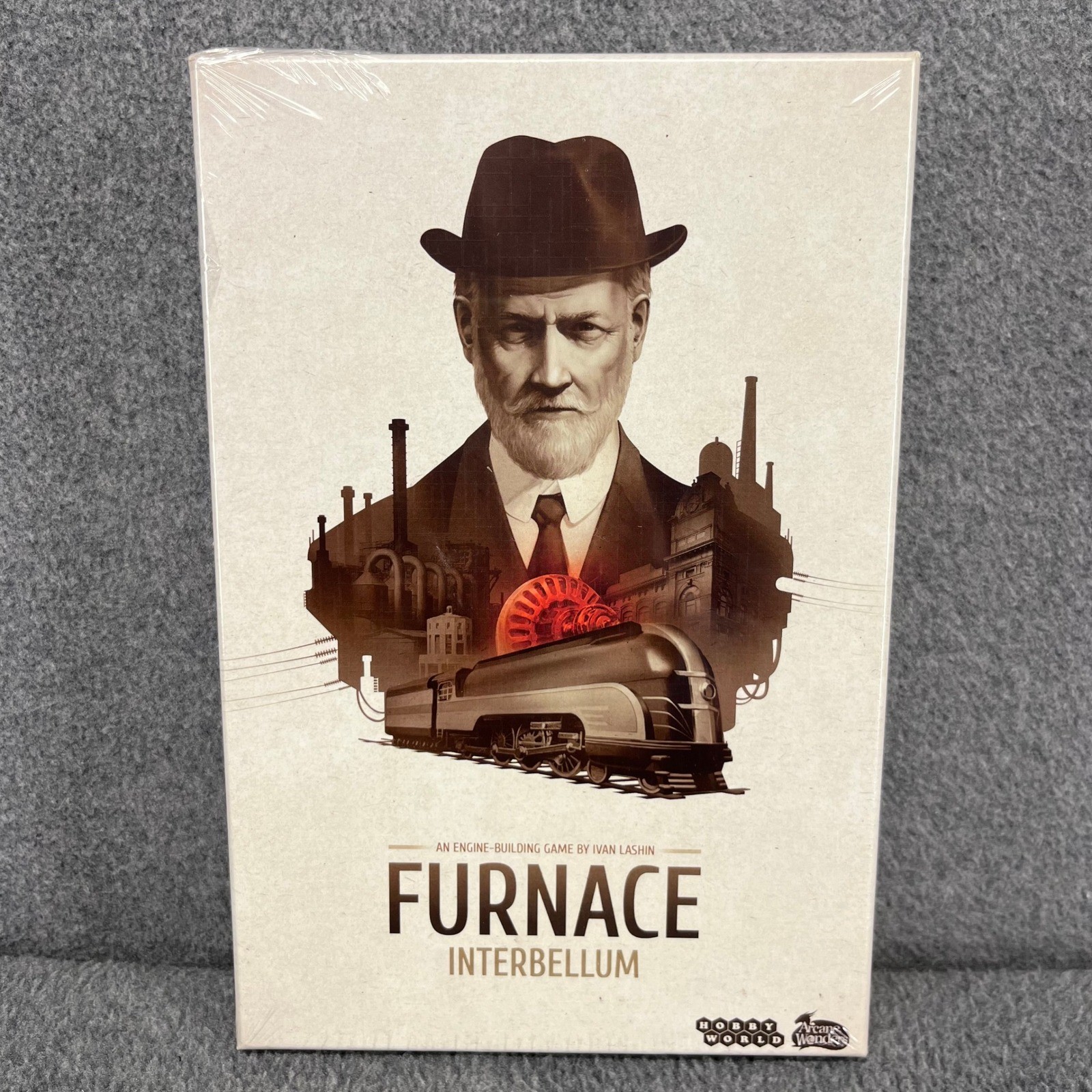 Arcane Wonders Furnace Board Game & Interbellum Expansion New Sealed Industrial