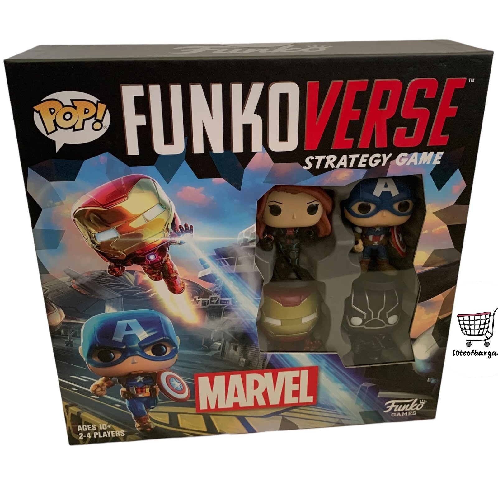 Funko Funkoverse Marvel 100 4 Pack Strategy Board Game Unopened New