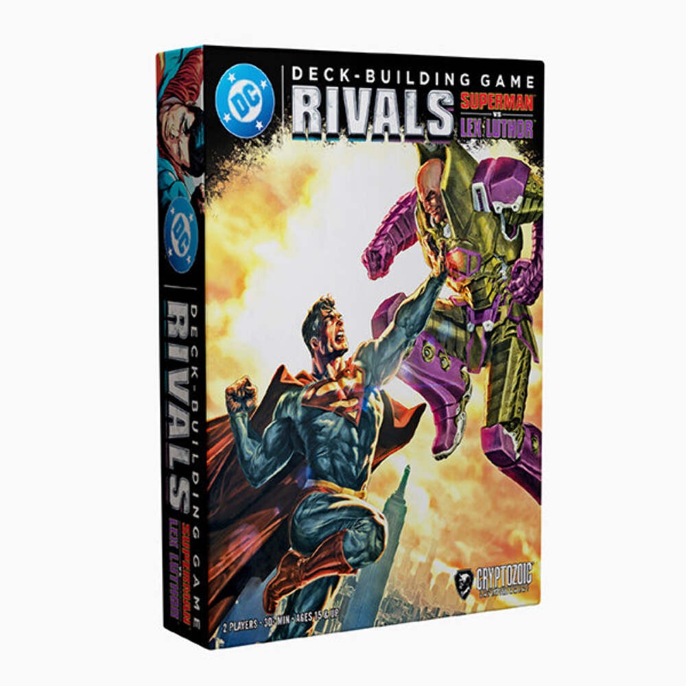 DC Comics Deck Building Game – Superman vs. Lex Luthor: Cryptozoic Board Games