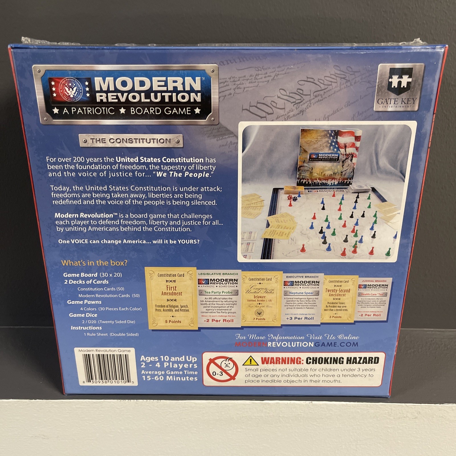Modern Revolution A Patriotic Board Game New Sealed In Shrink