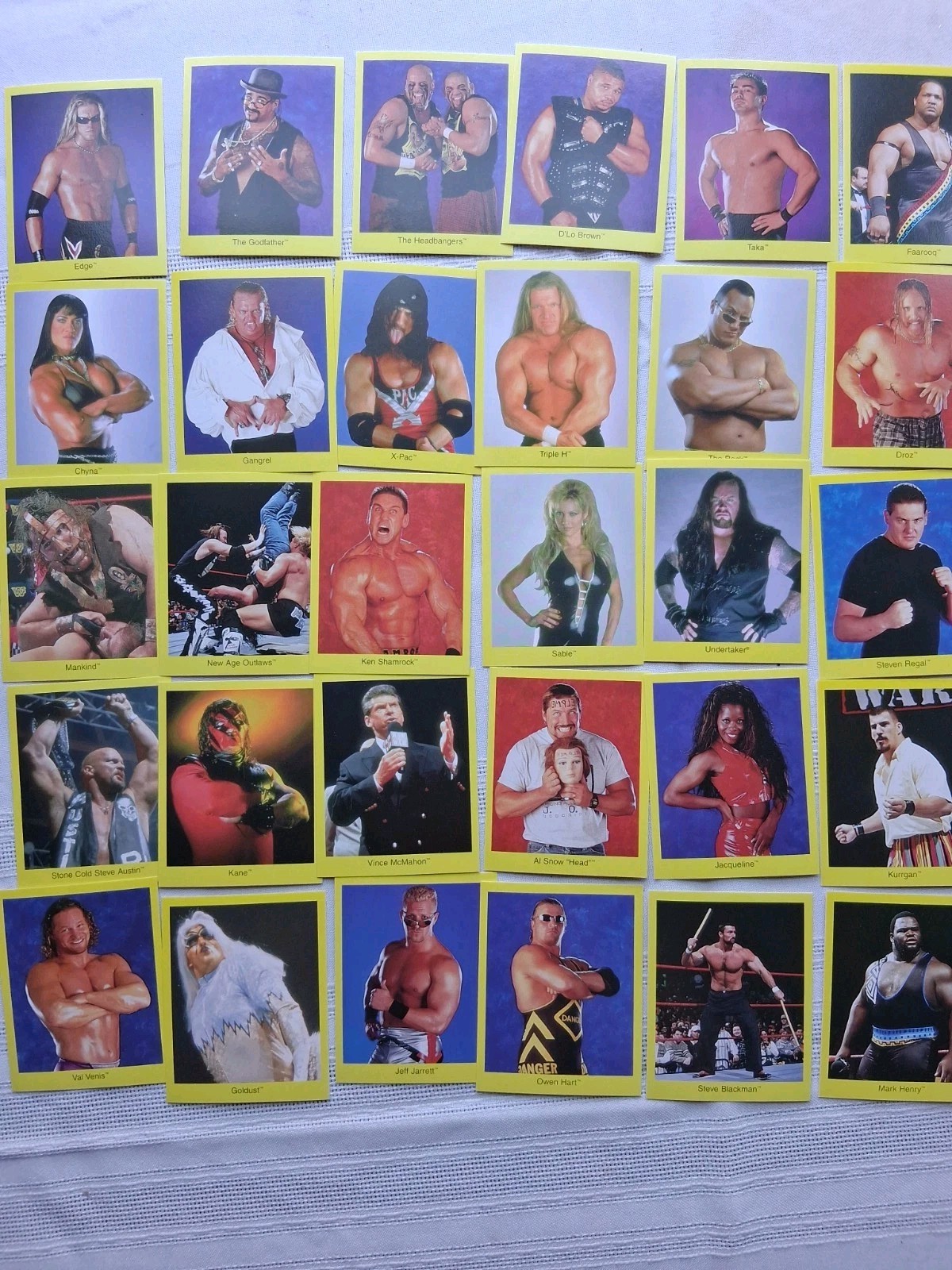 1999 Cardinal WWF Wrestling Trivia Game 2nd Edition Complete