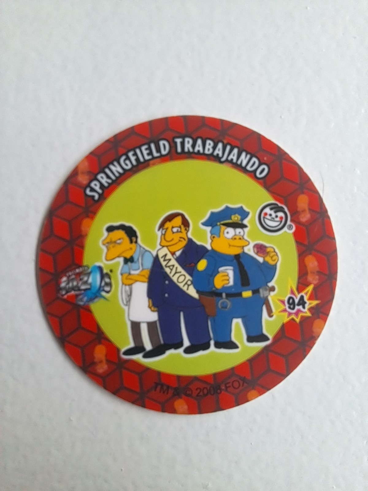 Vintage THE SIMPSONS Antique Tazos Taso Pogs