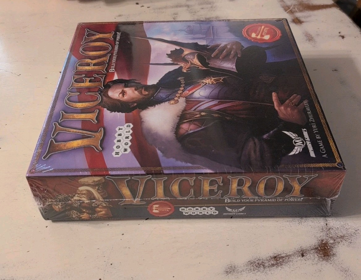 Viceroy game By Hobby World Build Your Pyramid Of Power