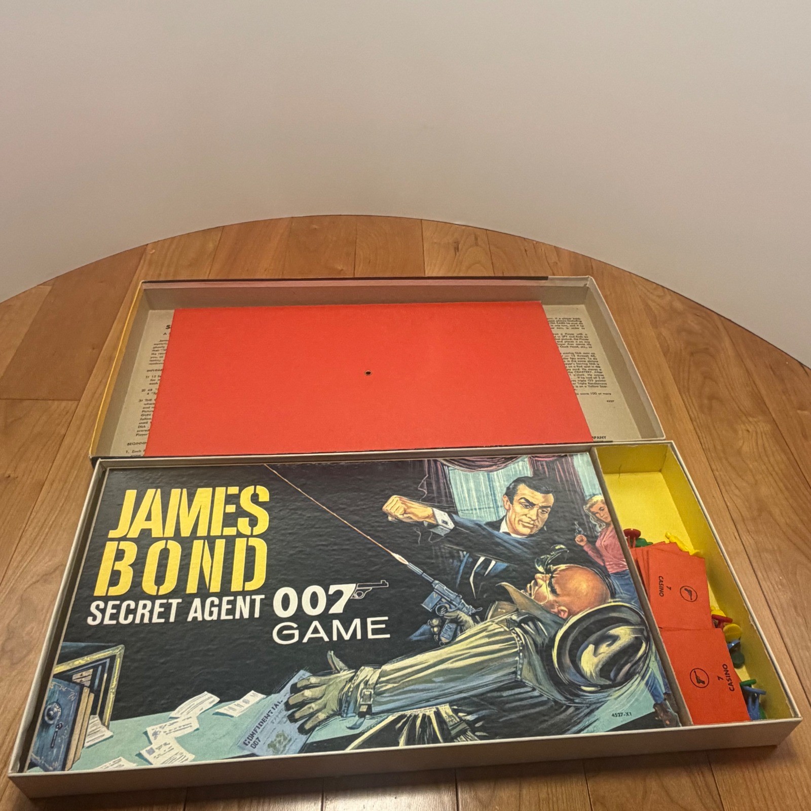 1964 James Bond Secret Agent 007 Game – Milton Bradley – Excellent Condition