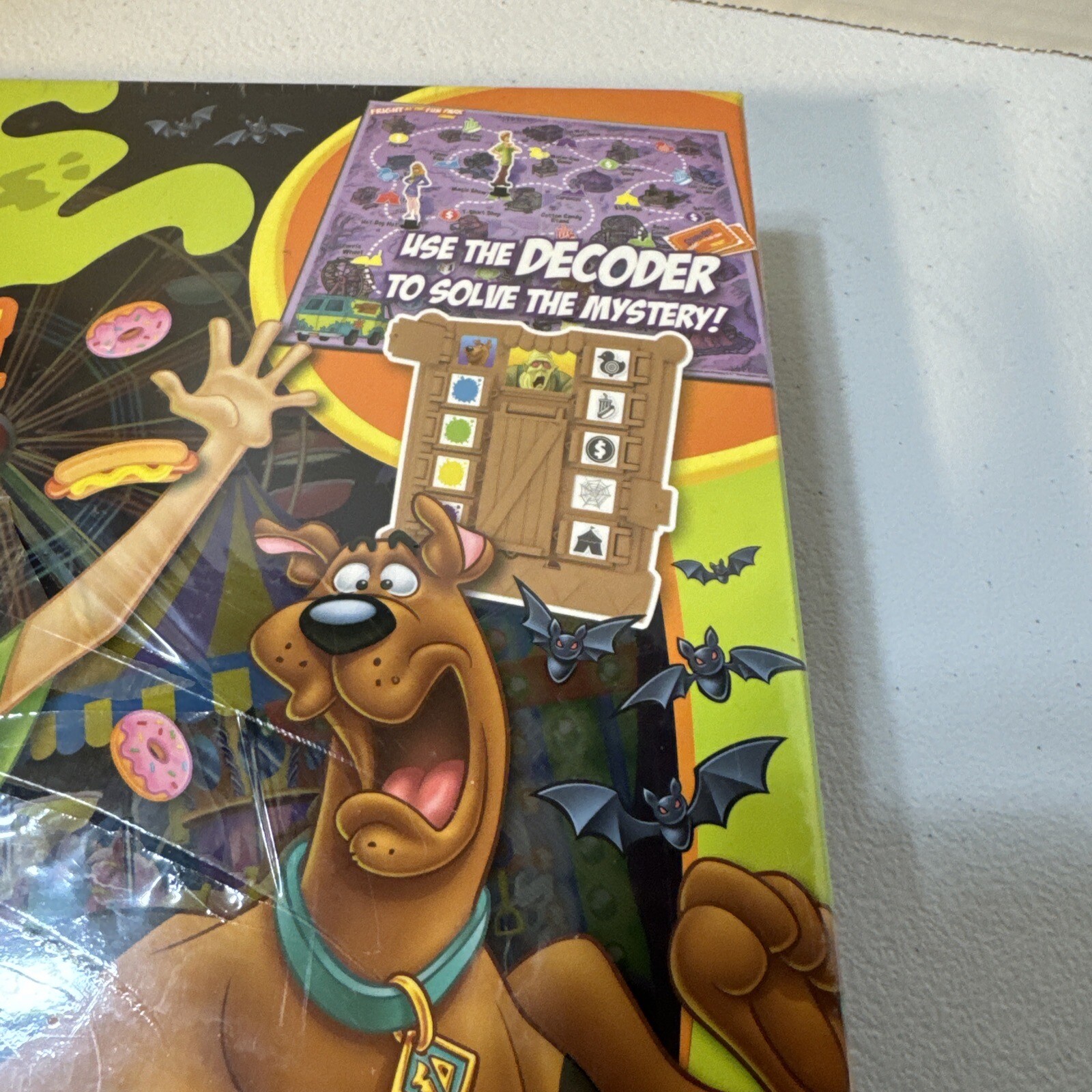 Scooby Doo Fright at the Fun Park Board Game New Sealed Buffalo Games