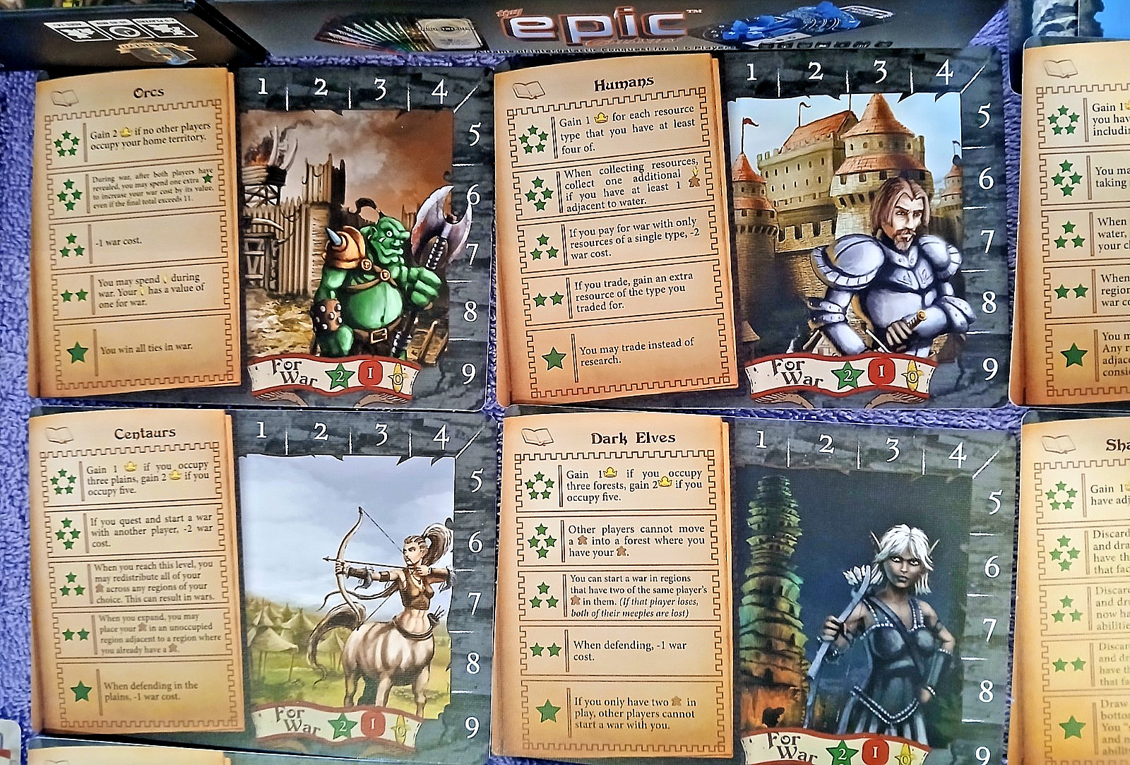 Game Tiny Epic Kingdoms 2nd Edition Gamelyn Games 2017 Explore Expand Explicit