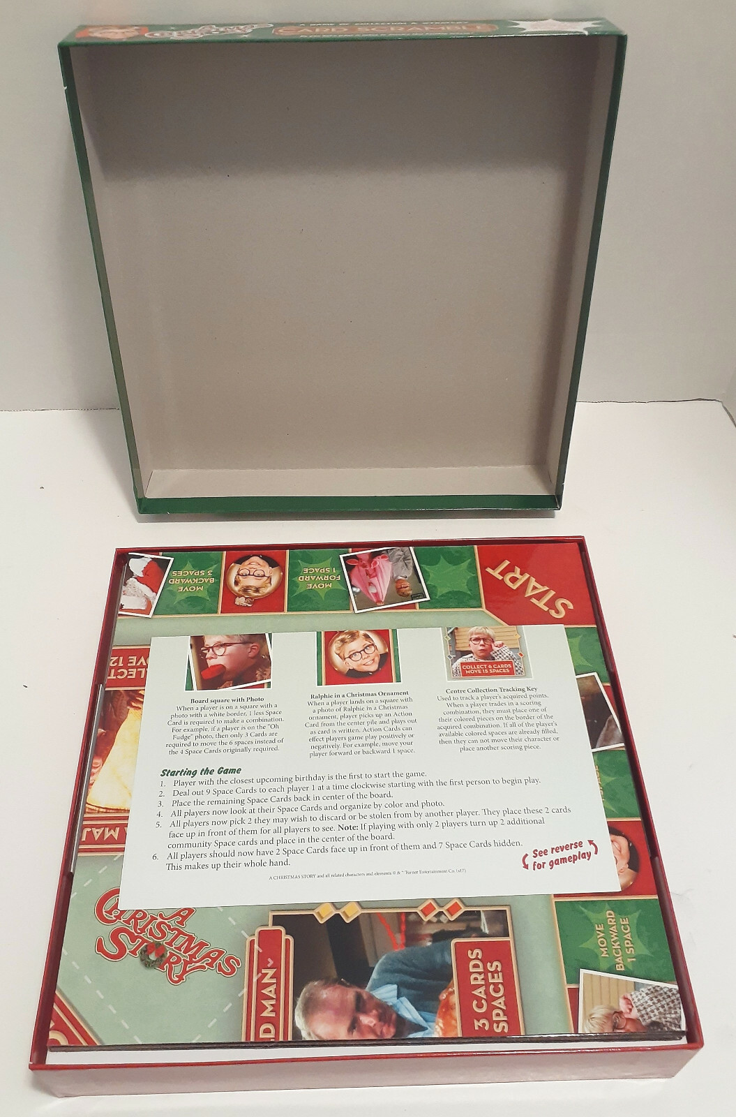 A Christmas Story Card Scramble Strategy Board Game Holiday and Movie DVD NEW