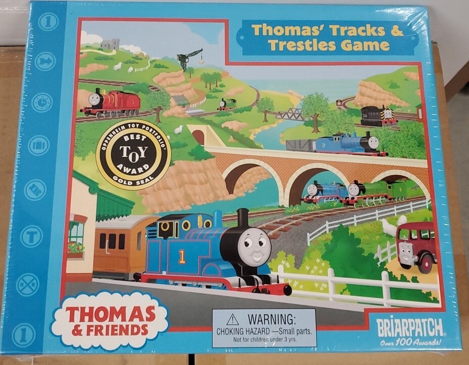 Thomas Tracks & Trestles Game – EUC – COMPLETE – Briarpatch – 2003