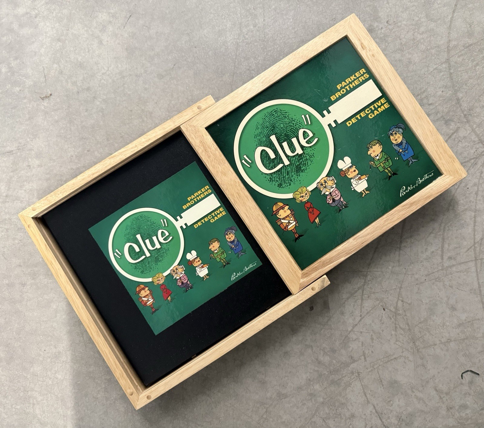 $30 FIRM – Vintage Parker Brothers CLUE Nostalgia Collection Board Game And Box