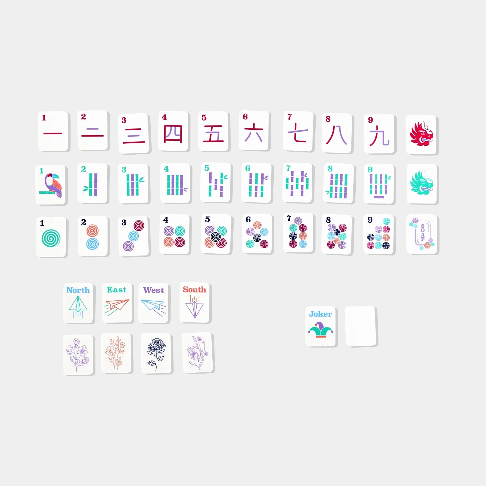 mahjong set american