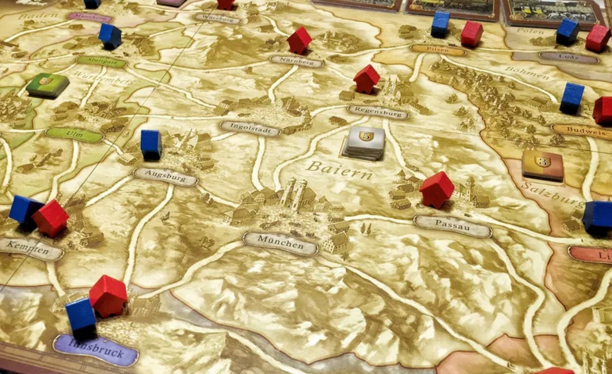 Thurn and Taxis PLUS Messenger of Princess – Board Game – BRAND NEW – OOP