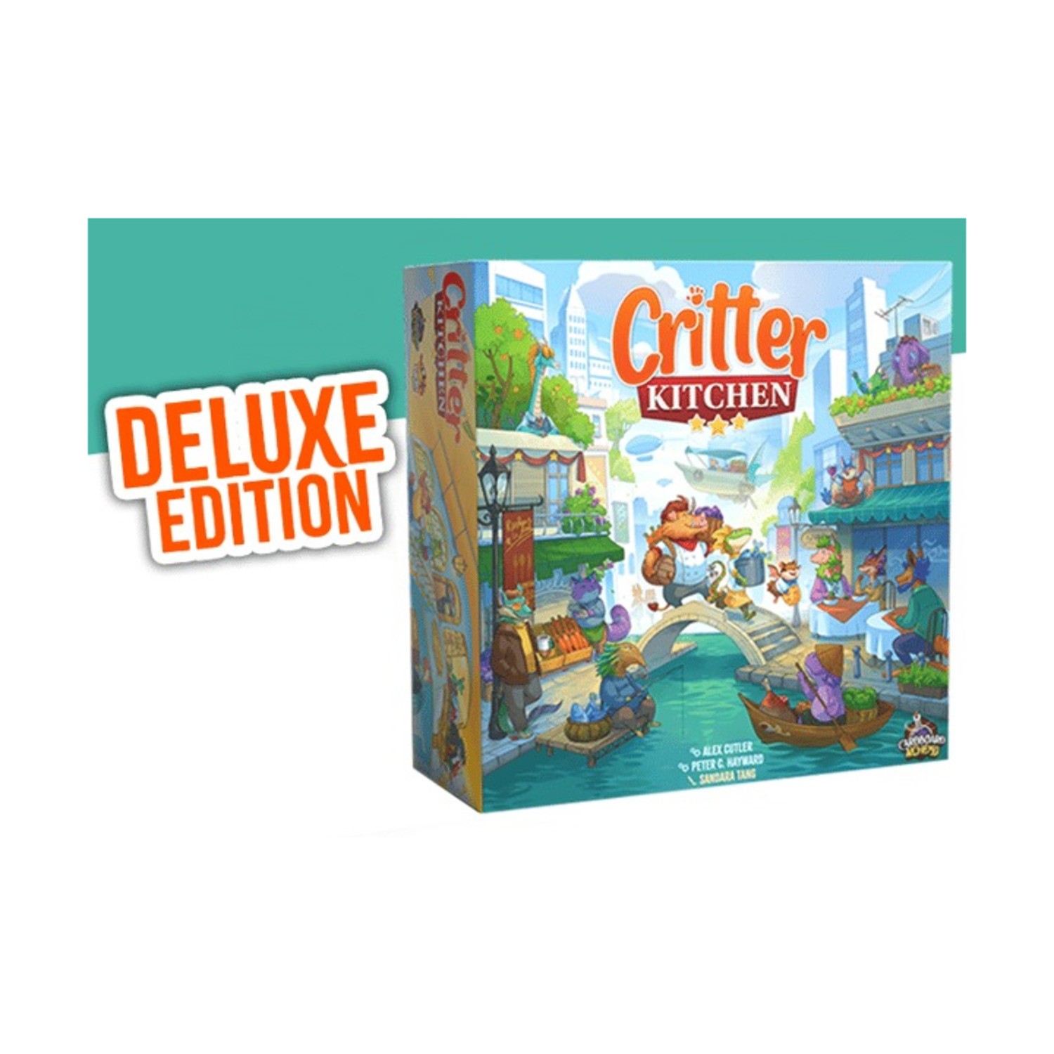 Cardboard Alchemy Critter Kitchen (Deluxe Kickstarter Ed) Box VG+/NM