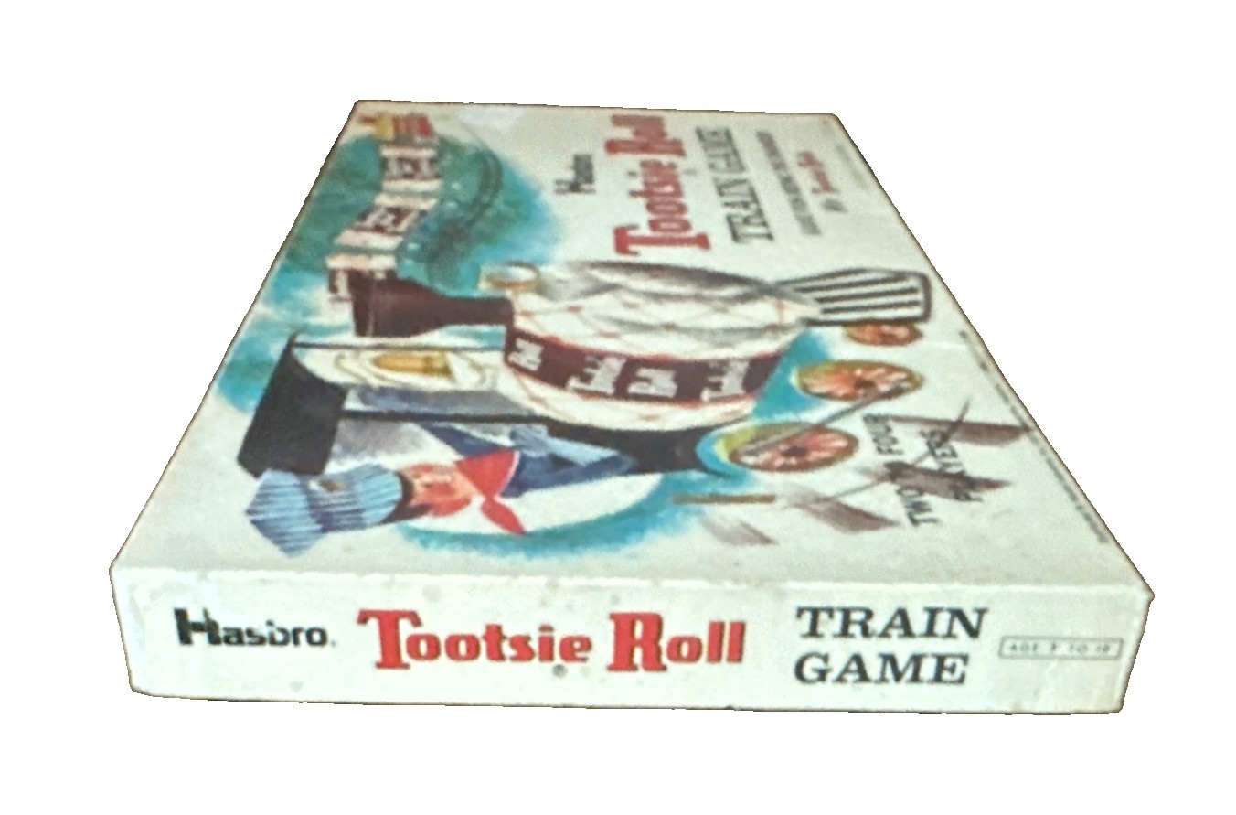 Hasbro Tootsie Roll Train Game Vintage 1969 Board Game Two to Four Players