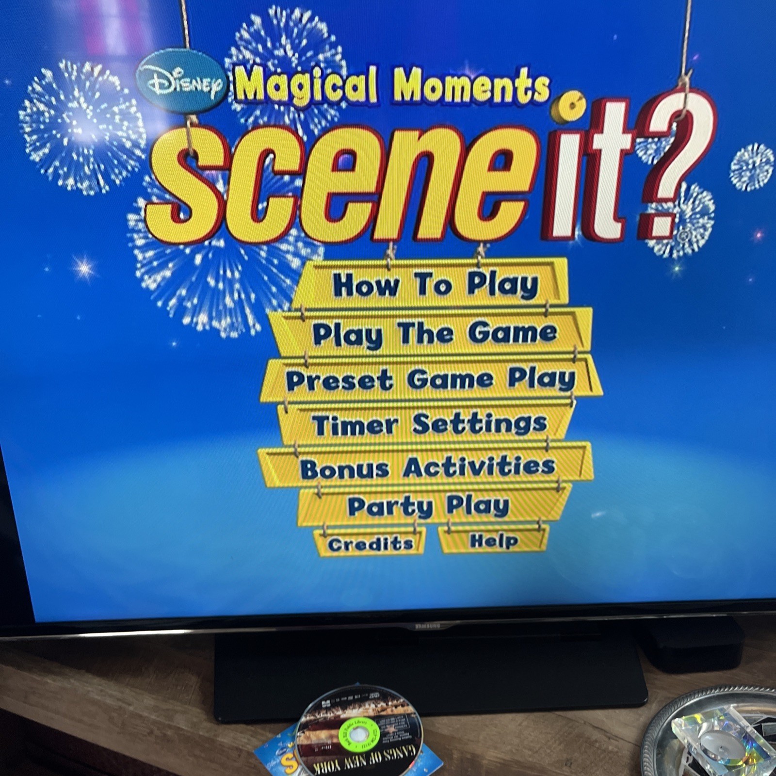 Disney Scene It? Magical Moments DVD Game Screenlife 2011