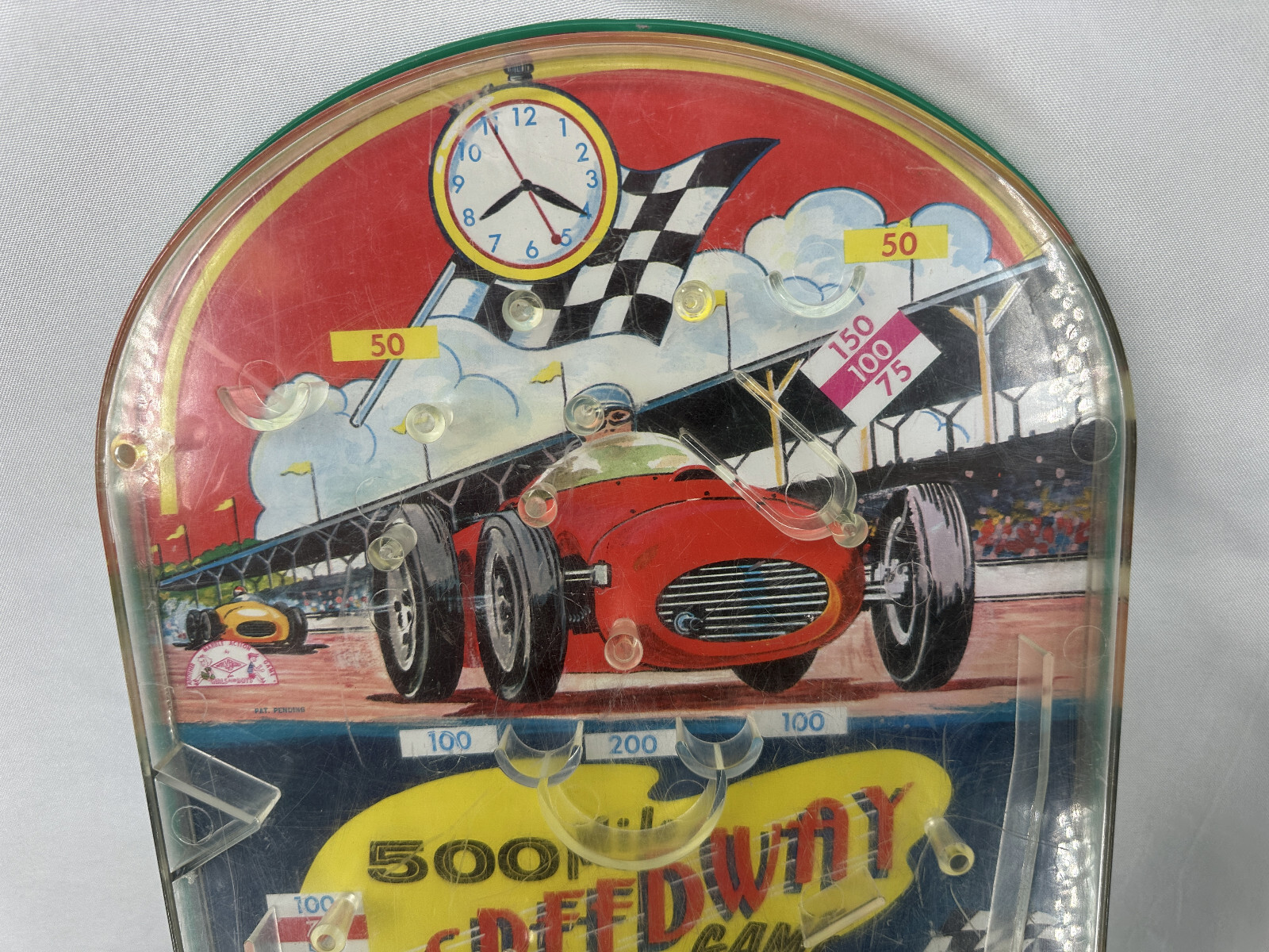500 Mile Speedway Game Wolverine Toy 153 Pinball Game