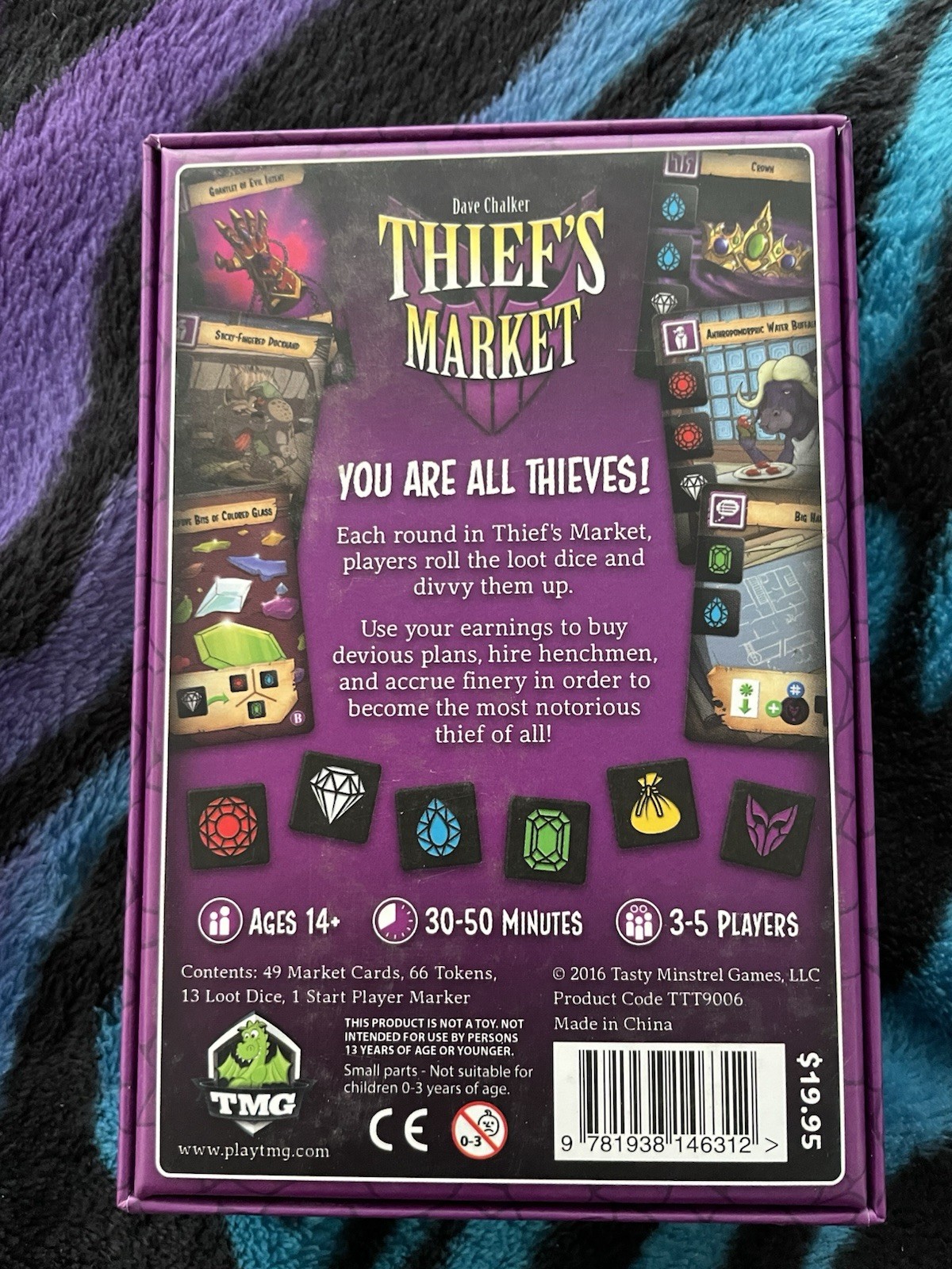 TMG Thief’s Market Dice Card Game 2016 MINT