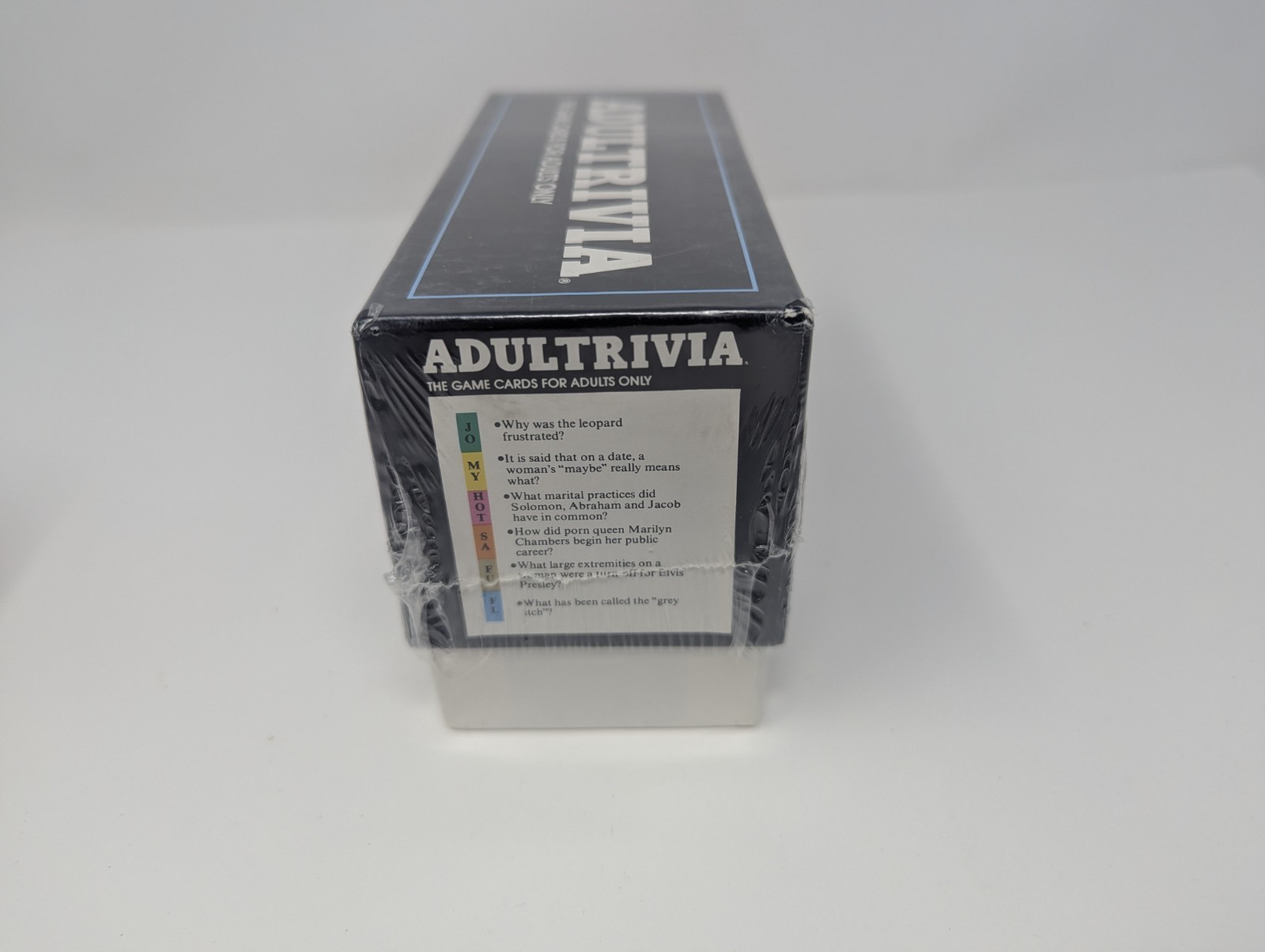 Adult Trivia, Adult Couples Party Game, Vintage 1984