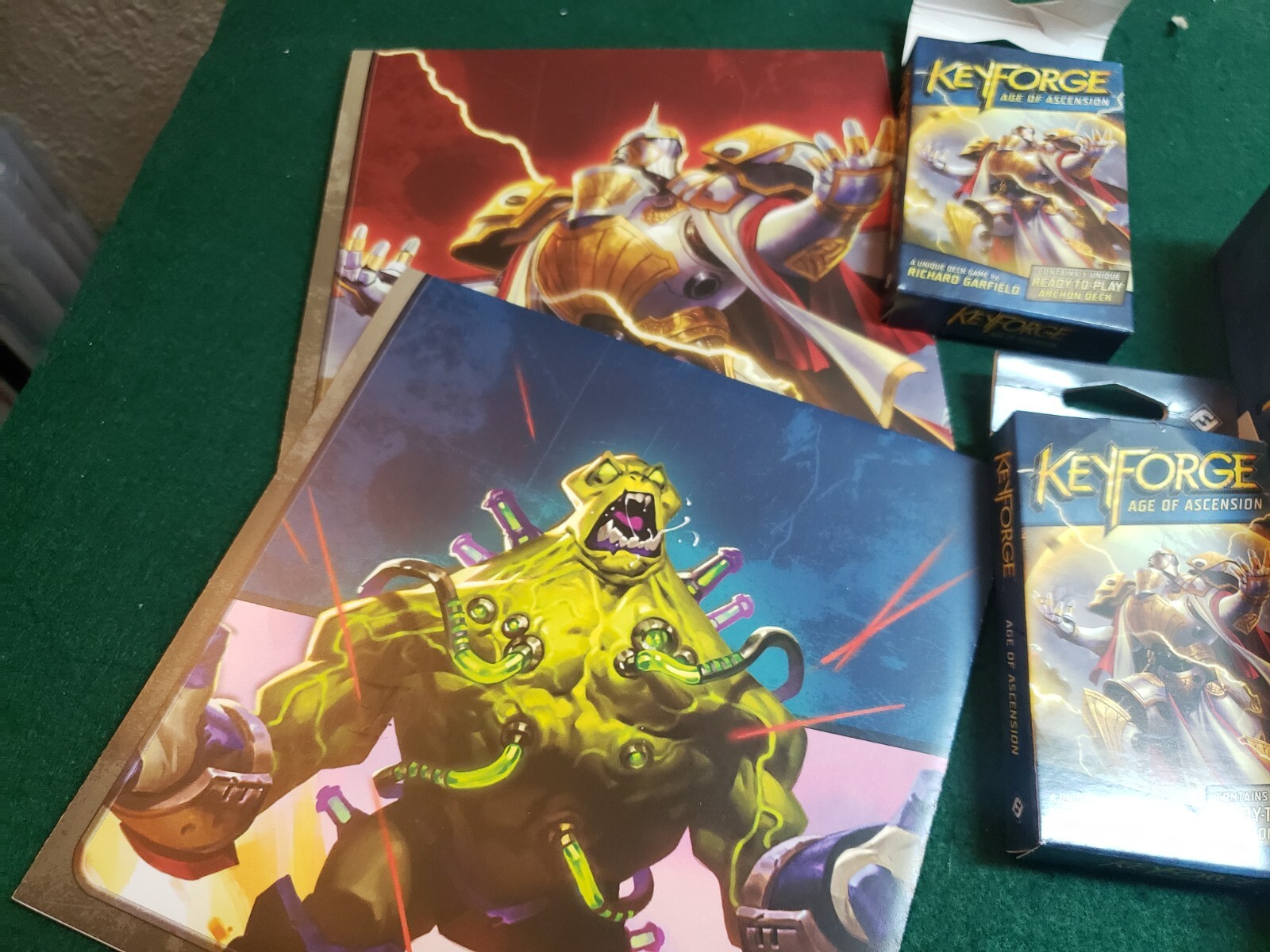 KeyForge Age of Ascension Starter Set, Uncounted, Appears complete