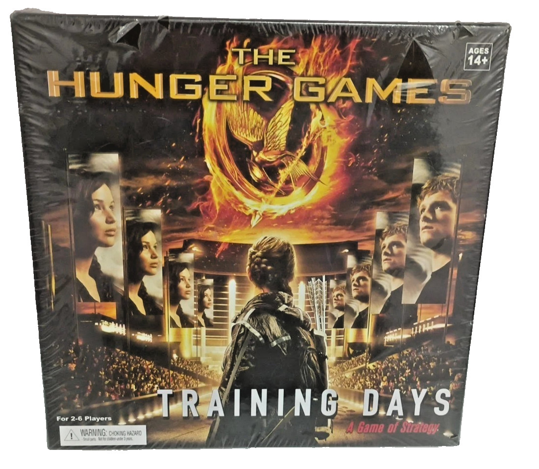 The Hunger Games Training Days A Board Game Of Strategy NECA Wizkids Sealed