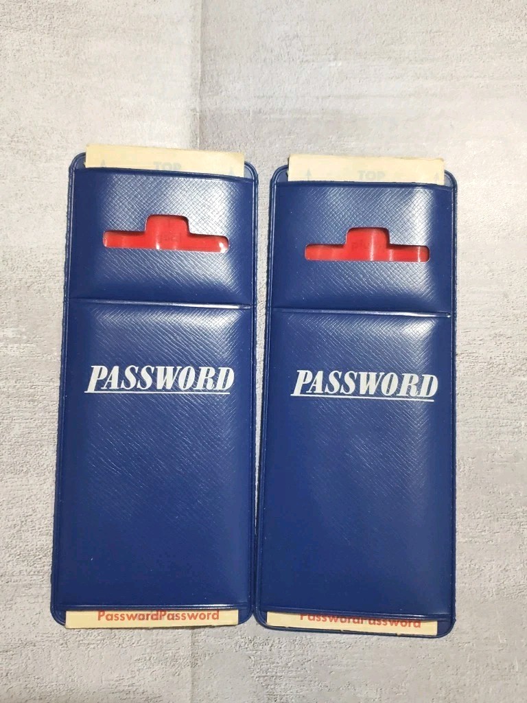 Vtg 1962 Milton Bradley Password Board Game Vol 2 #4260